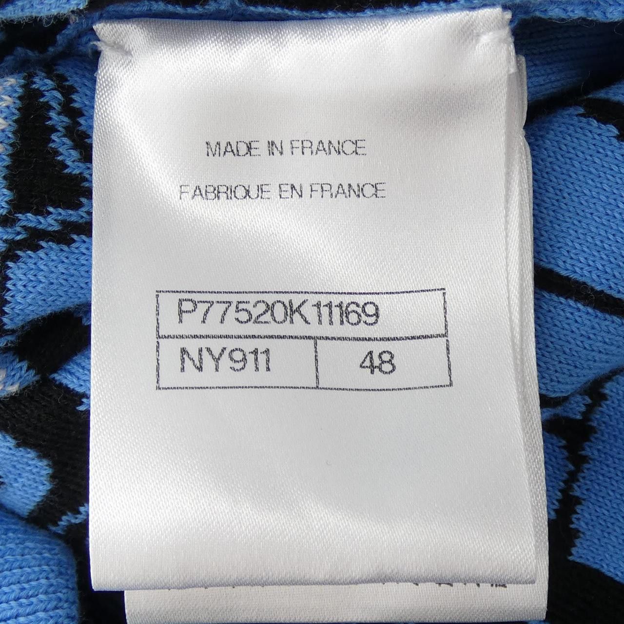 Chanel Chanel Chanel LOOK59 Cashmere Knit Textile Tops P77520K11169 DUTY FREE for USA Size ONE SIZE - 4 Thumbnail