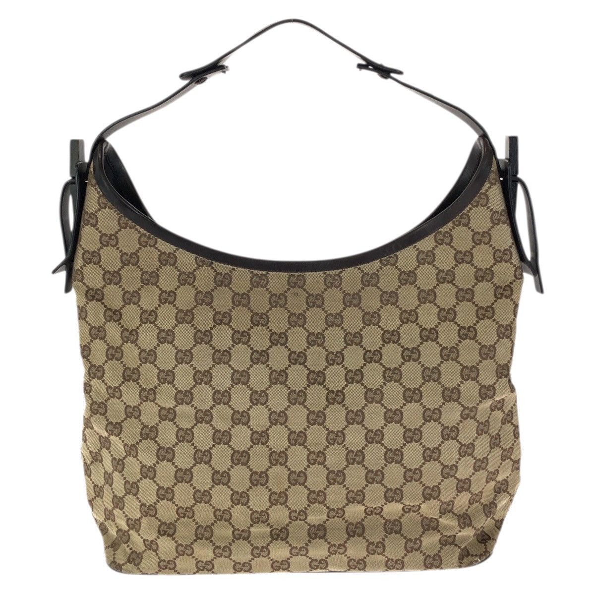 Gucci Gucci Gucci GG Canvas Leather 2way Bag Textile Shoulder Bag 106242 DUTY FREE for USA Size ONE SIZE - 2 Thumbnail