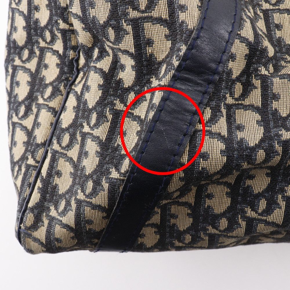 Dior Dior Christian Dior Trotter Canvas Handbag Textile Handbag DUTY FREE for USA Size ONE SIZE - 11 Thumbnail