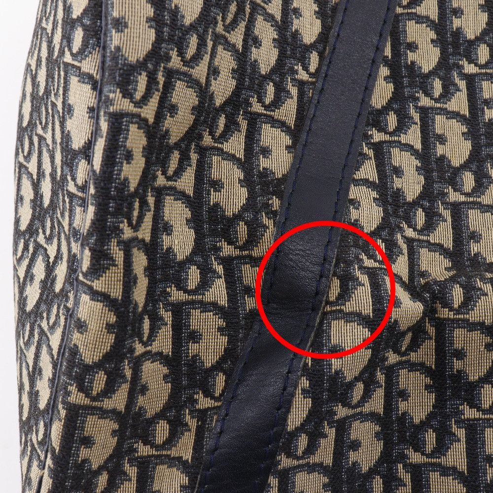 Dior Dior Christian Dior Trotter Canvas Handbag Textile Handbag DUTY FREE for USA Size ONE SIZE - 13 Thumbnail