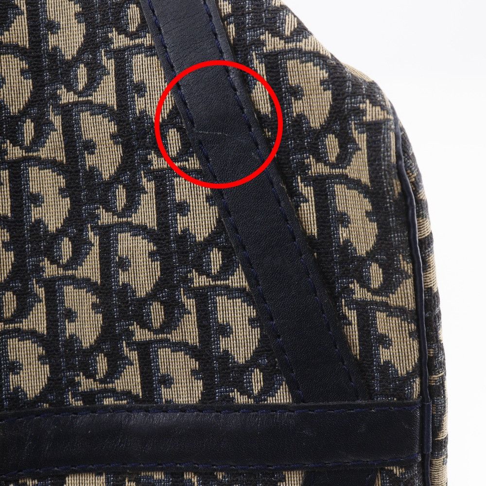 Dior Dior Christian Dior Trotter Canvas Handbag Textile Handbag DUTY FREE for USA Size ONE SIZE - 8 Thumbnail