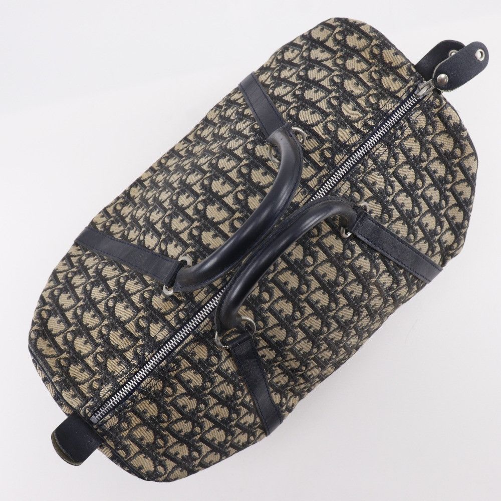 Dior Dior Christian Dior Trotter Canvas Handbag Textile Handbag DUTY FREE for USA Size ONE SIZE - 5 Thumbnail