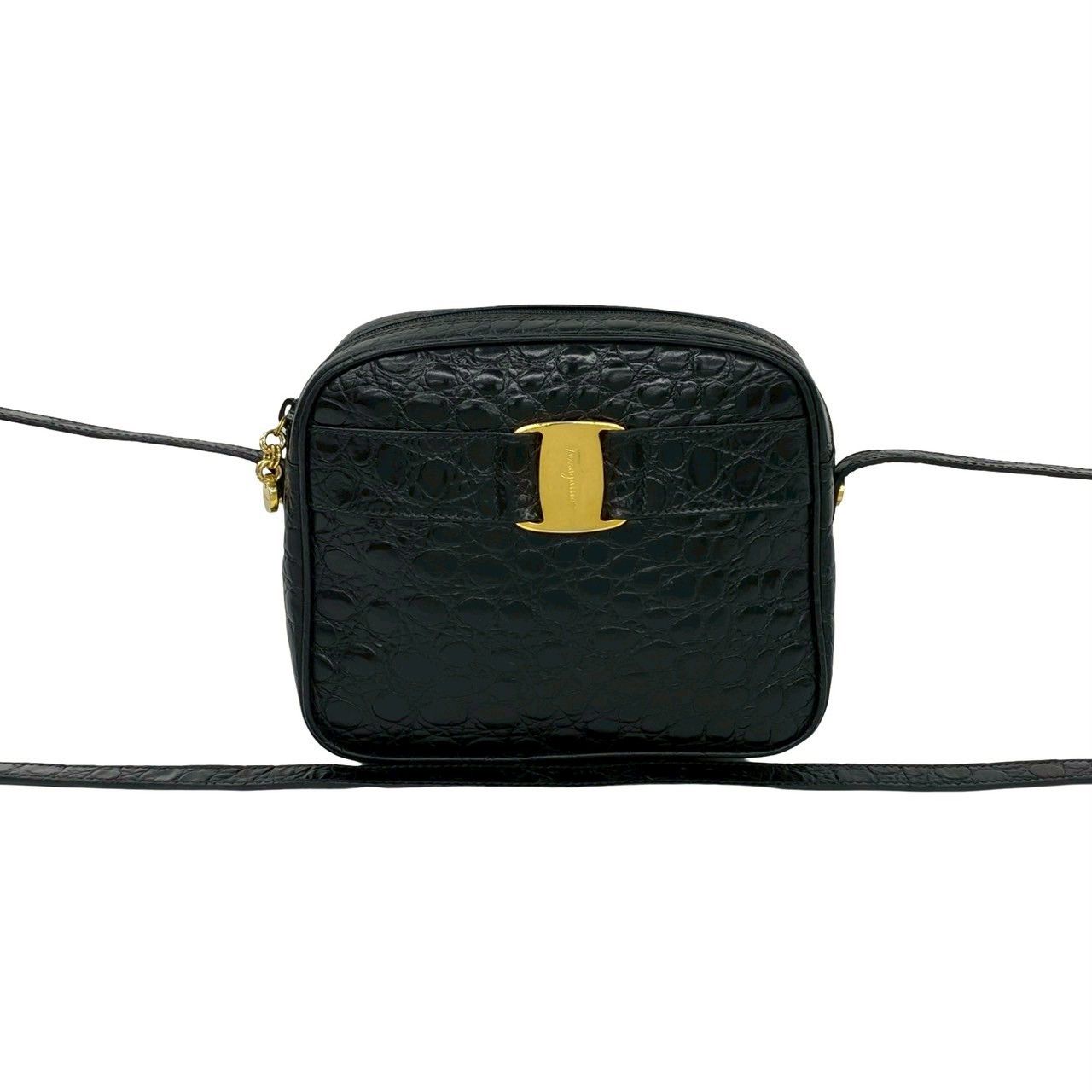 Salvatore Ferragamo Salvatore Ferragamo Salvatore Ferragamo Leather Shoulder Bag Leather Shoulder Bag DUTY FREE for USA Size ONE SIZE - 2 Thumbnail