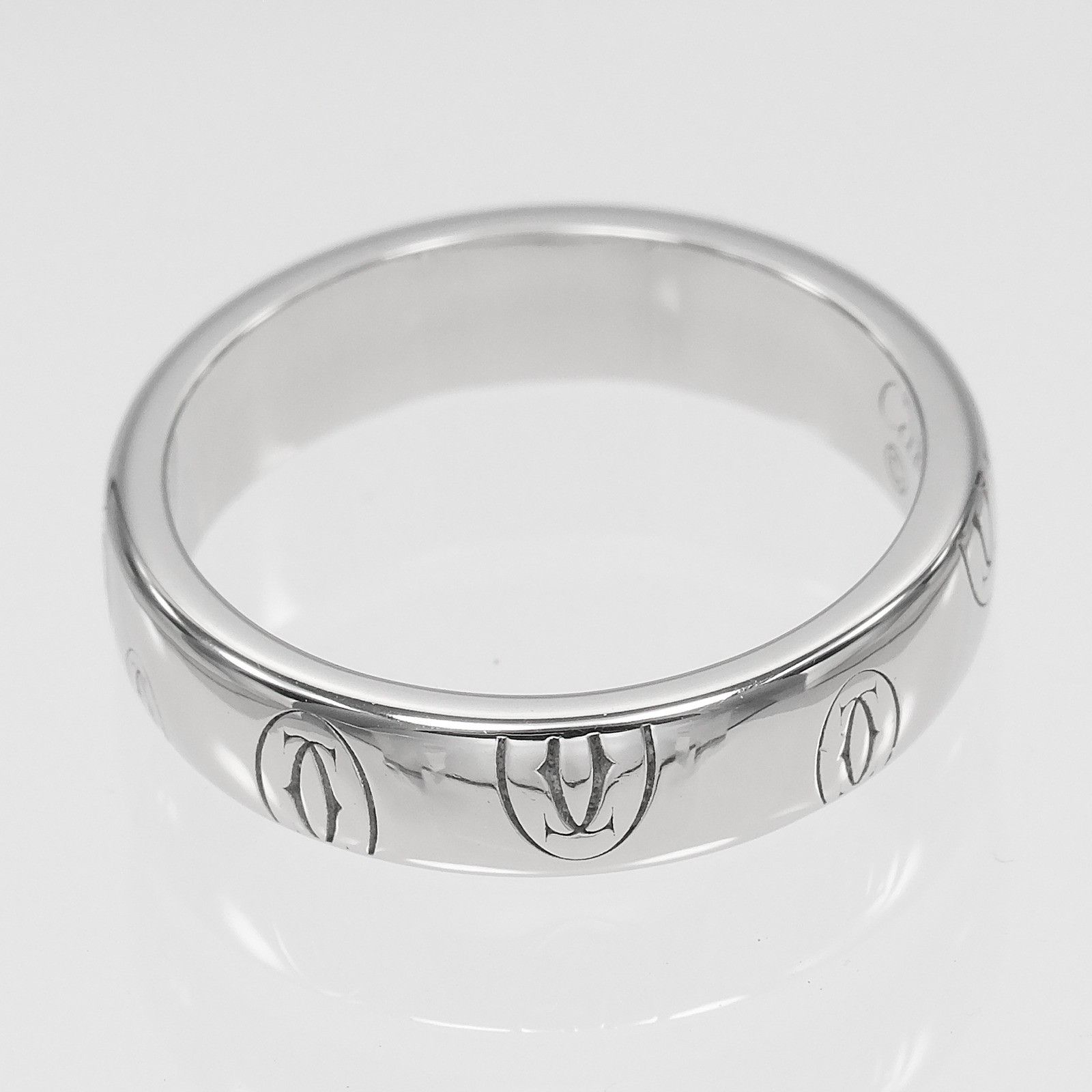 Cartier Cartier Cartier Happy Birthday Pt950 Platinum Ring Size 7 Precious Metal Ring DUTY FREE for USA Size ONE SIZE - 5 Thumbnail