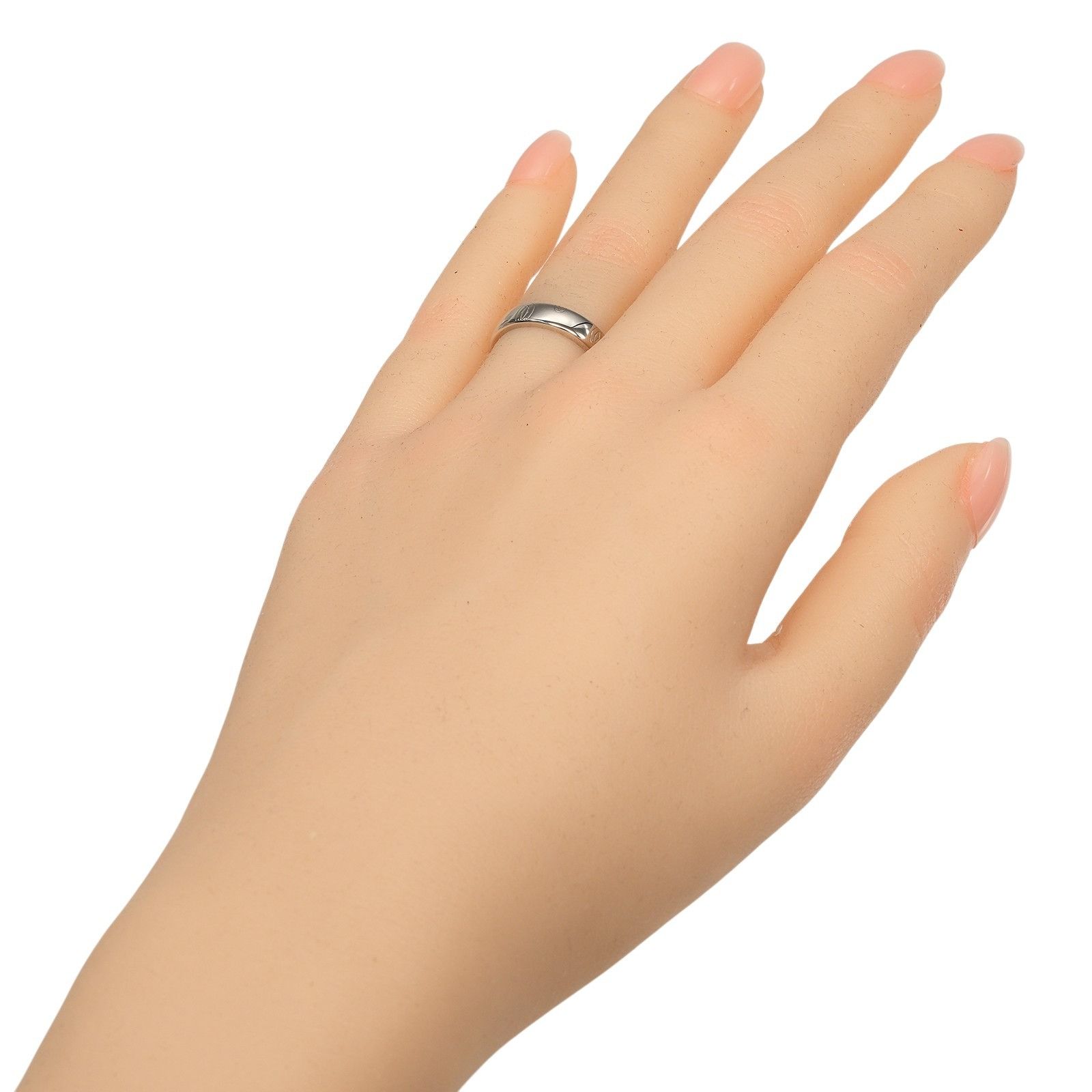 Cartier Cartier Cartier Happy Birthday Pt950 Platinum Ring Size 7 Precious Metal Ring DUTY FREE for USA Size ONE SIZE - 2 Thumbnail