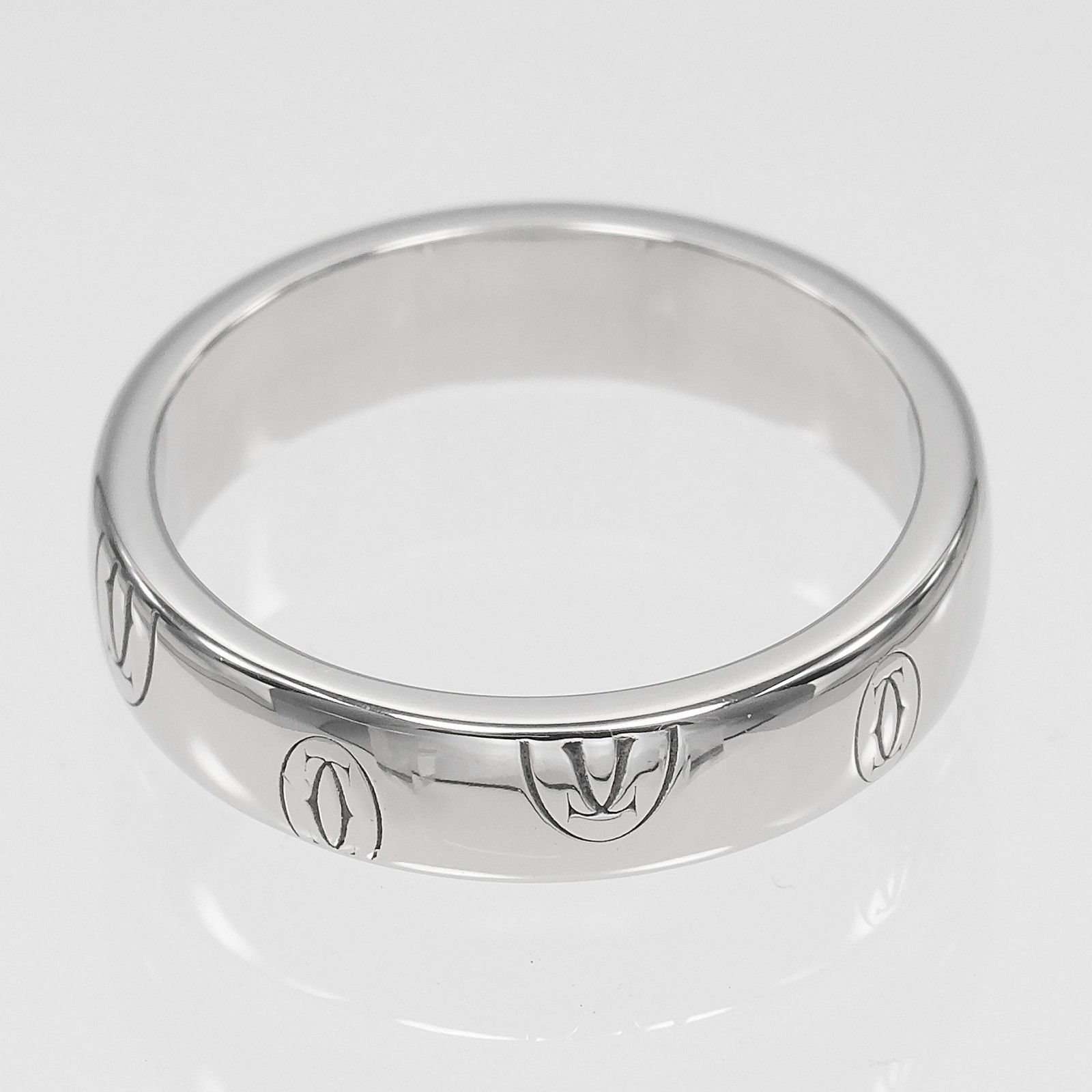 Cartier Cartier Cartier Happy Birthday Pt950 Platinum Ring Size 7 Precious Metal Ring DUTY FREE for USA Size ONE SIZE - 7 Thumbnail