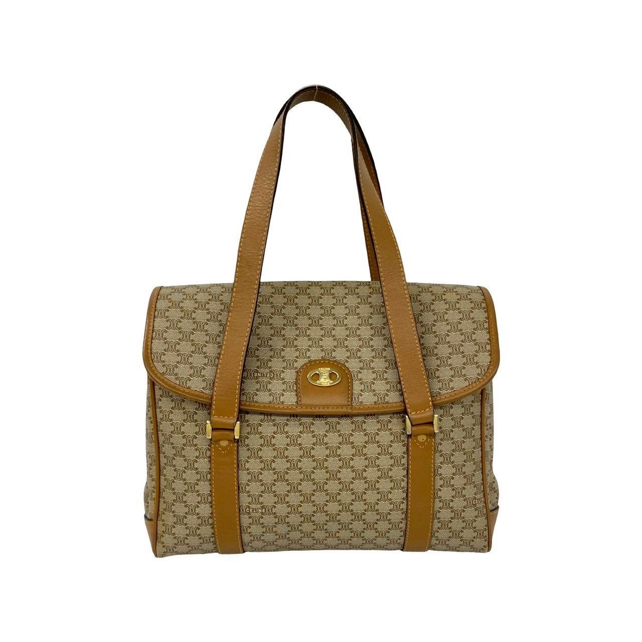 Celine Celine Celine Macadam Blazon Leather Handbag Leather Tote Bag DUTY FREE for USA Size ONE SIZE - 2 Thumbnail