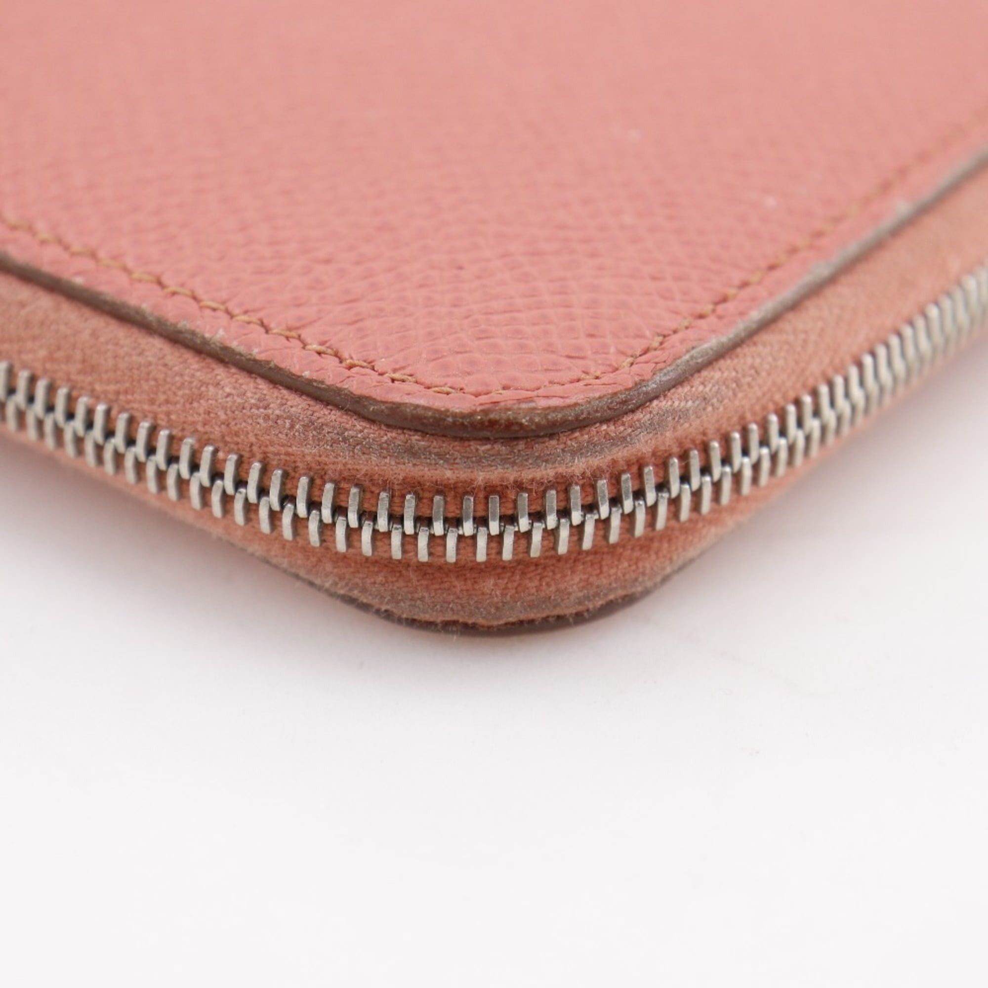 Hermes Hermes Azap Long Silk In Wallet, Veau Epsom Leather, Flamingo Pattern, 2014 Model, Pink □R (Women's) Size ONE SIZE - 10 Thumbnail