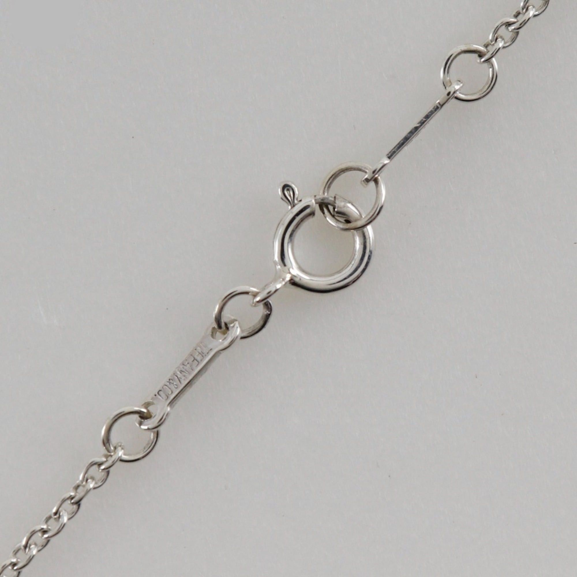 Tiffany & Co. Tiffany & Co. Open Heart 3P Necklace, designed by Elsa Peretti, 925 Sterling Silver, Made in Spain, Approx. 3.0g, Women's. Size ONE SIZE - 5 Thumbnail