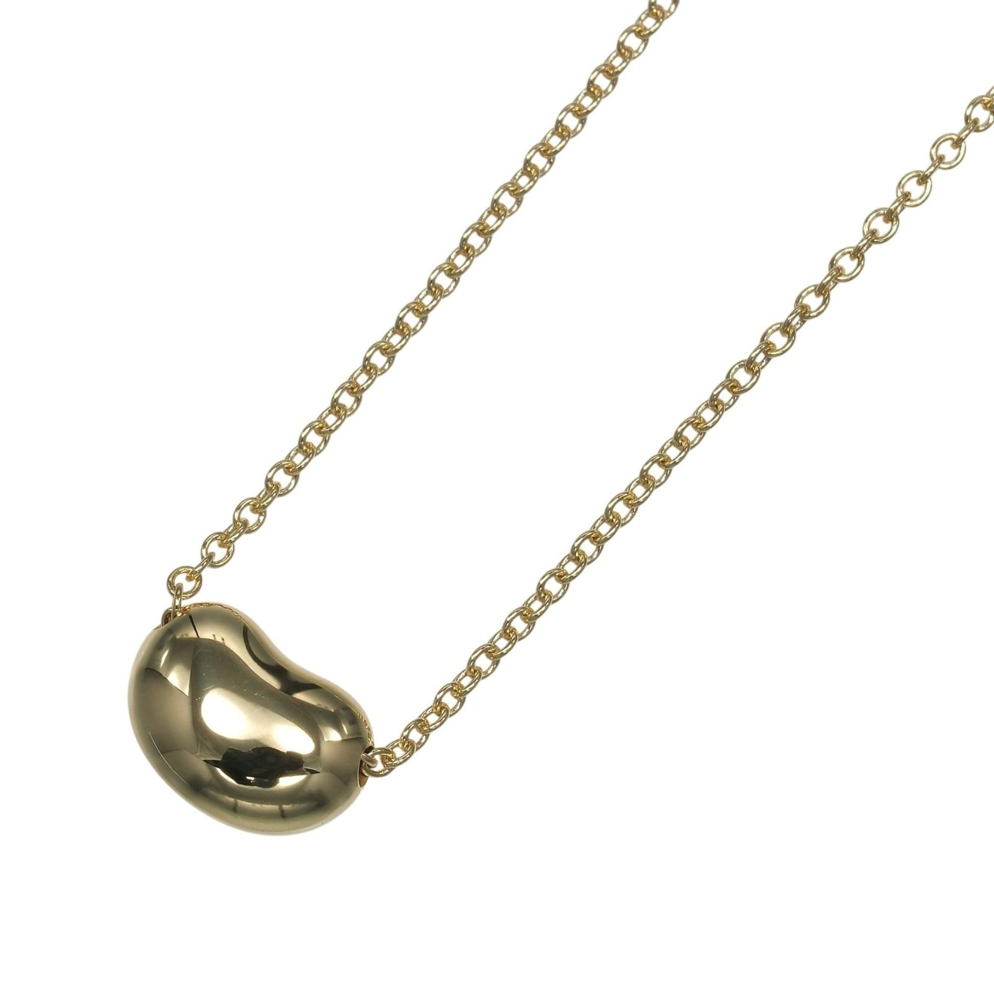 Tiffany & Co. Tiffany & Co. Bean Necklace, 9mm Model, 18K Yellow Gold, Approx. 3.48g. Size ONE SIZE - 3 Thumbnail