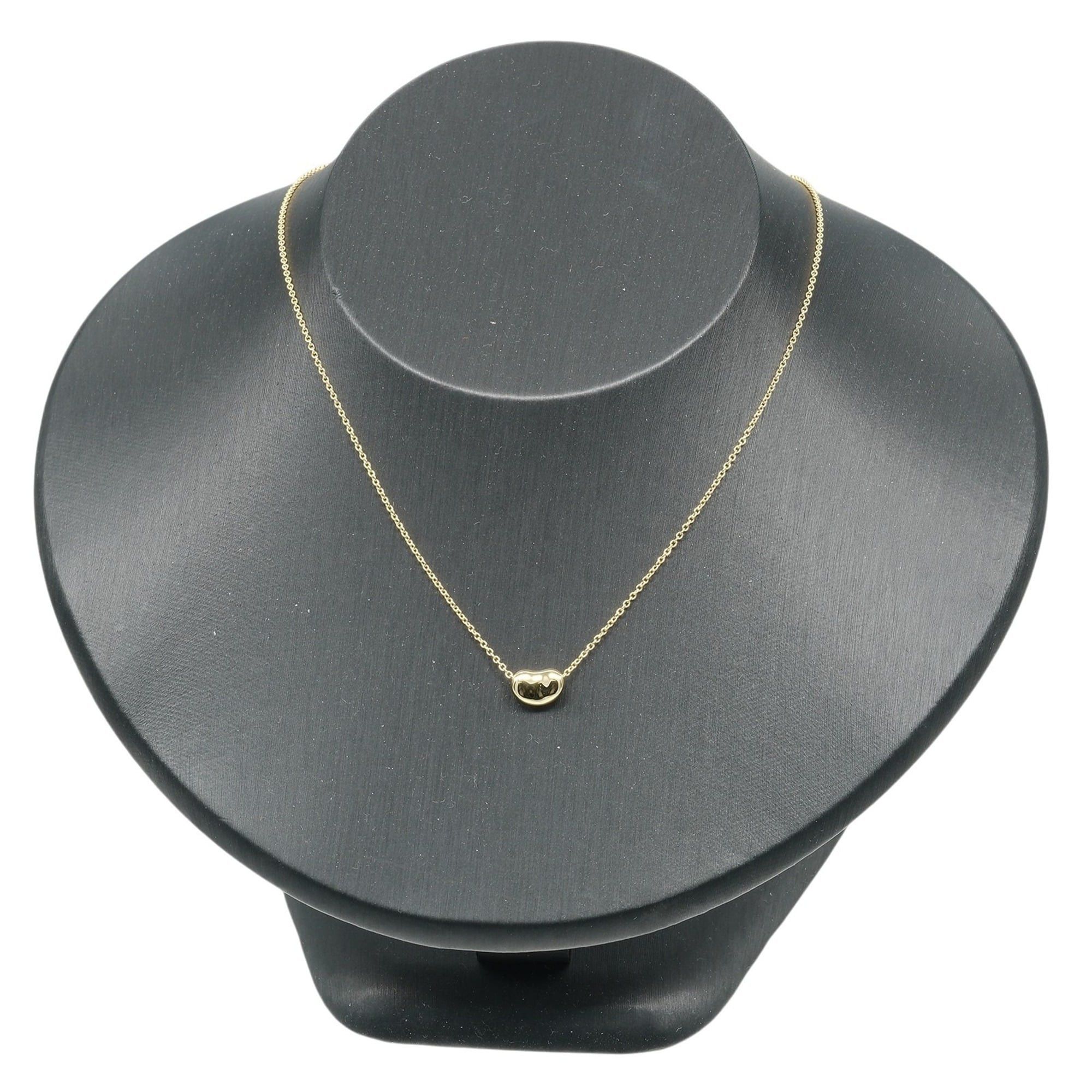 Tiffany & Co. Tiffany & Co. Bean Necklace, 9mm Model, 18K Yellow Gold, Approx. 3.48g. Size ONE SIZE - 2 Thumbnail