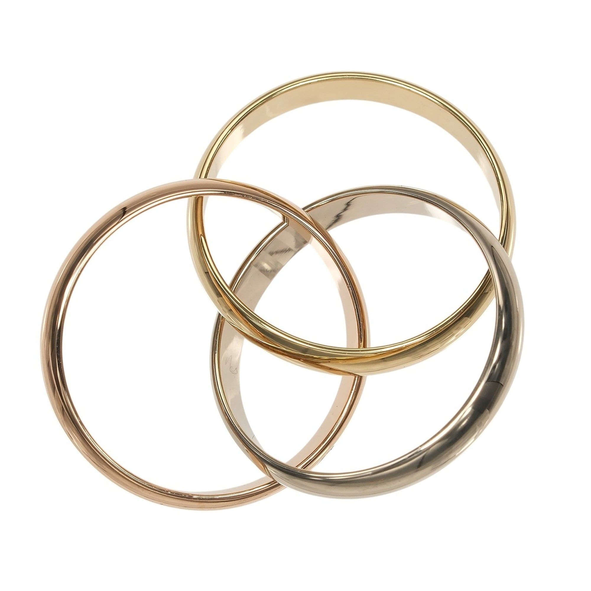 Cartier Cartier Trinity Ring, Size 11, 3.5mm Band, 18K Gold (YG, PG, WG), Approx. 7.45g Size ONE SIZE - 5 Thumbnail