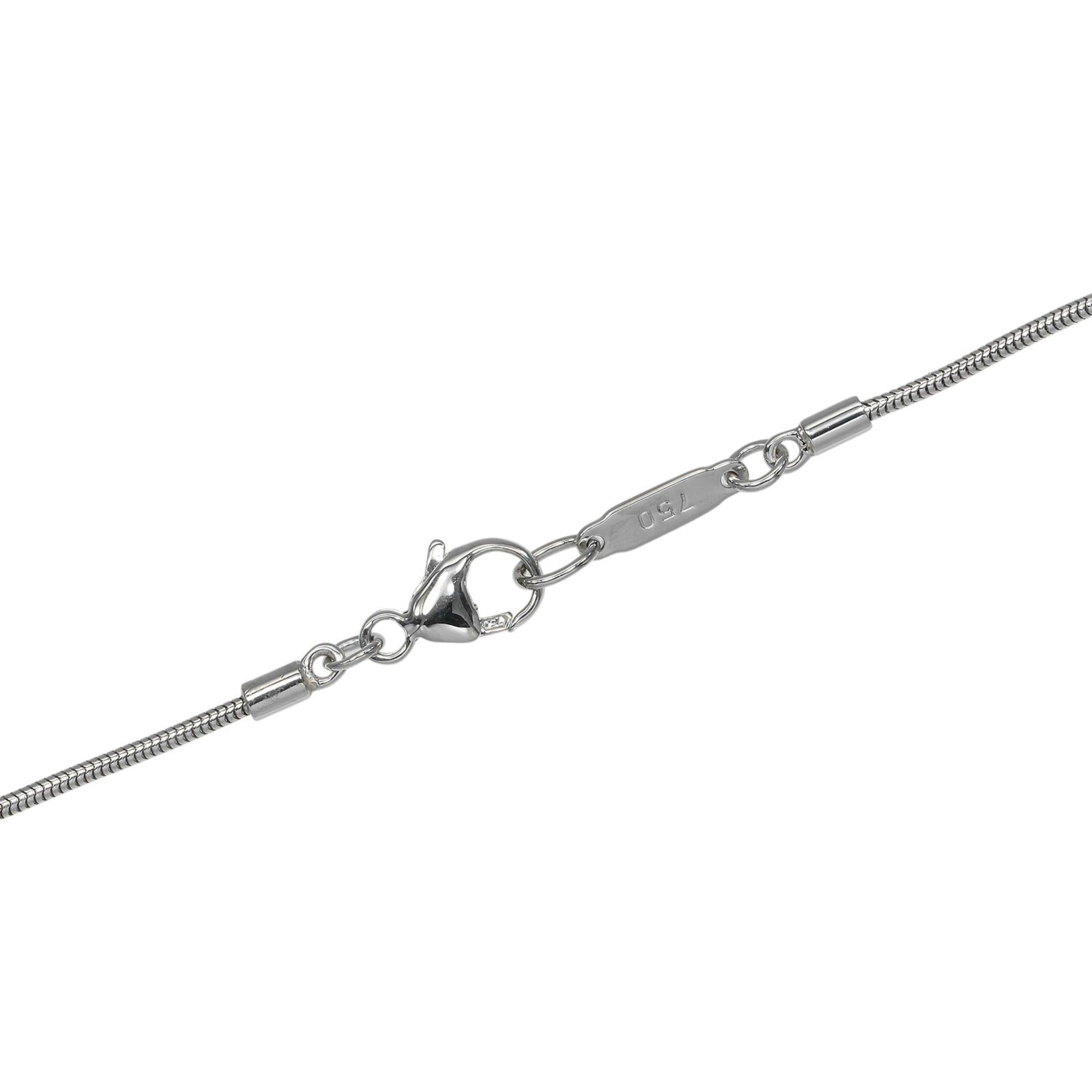 Tiffany & Co. Tiffany & Co. Atlas Bar Necklace, 18K White Gold, Diamond, Approx. 7.1g. Size ONE SIZE - 7 Thumbnail