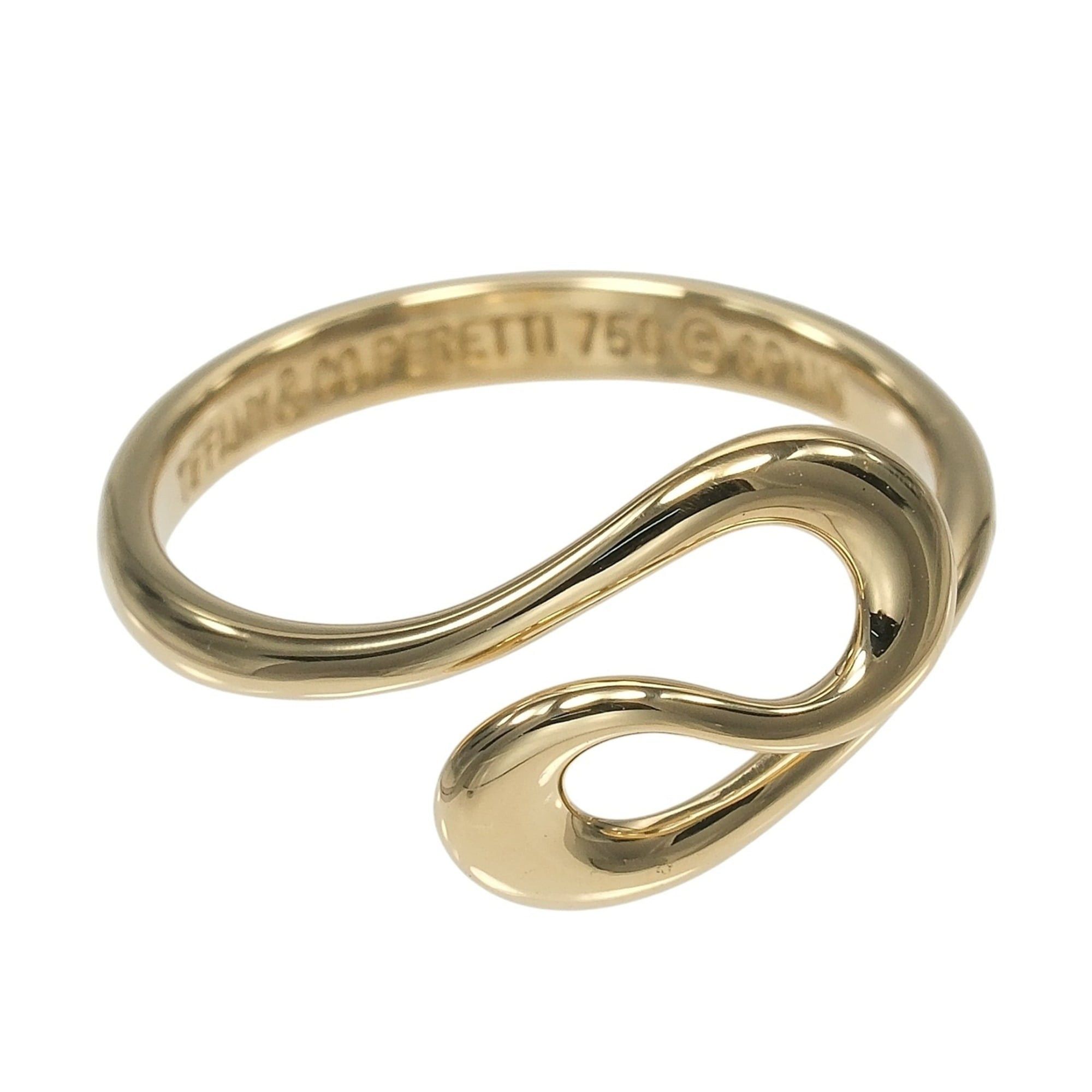 Tiffany & Co. Tiffany & Co. Open Wave Ring, Size 9, 18K Yellow Gold, Approx. 2.5g. Size ONE SIZE - 5 Thumbnail