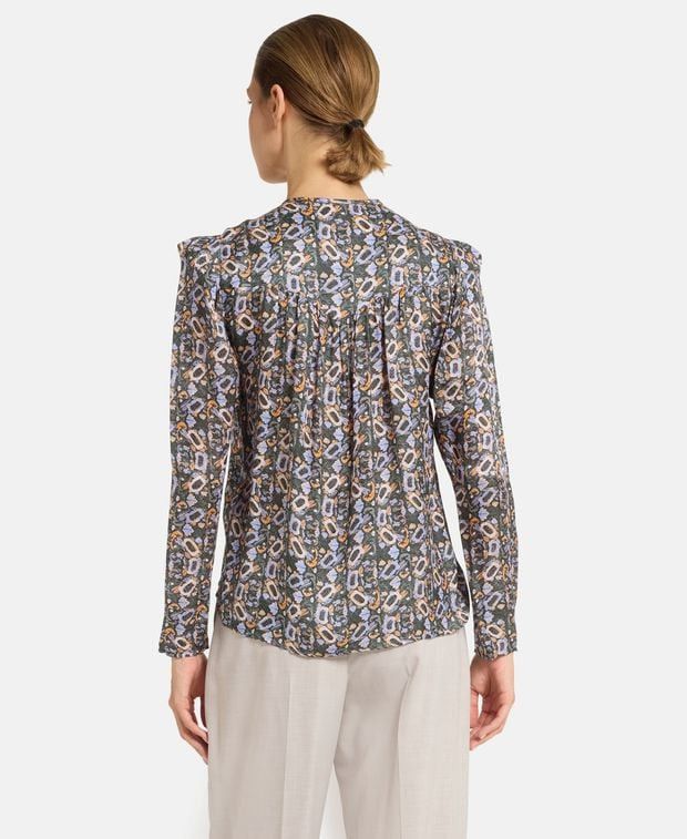 Isabel Marant Silk-blend shirt blouse Size XXS / US 00 / IT 34 - 2 Thumbnail