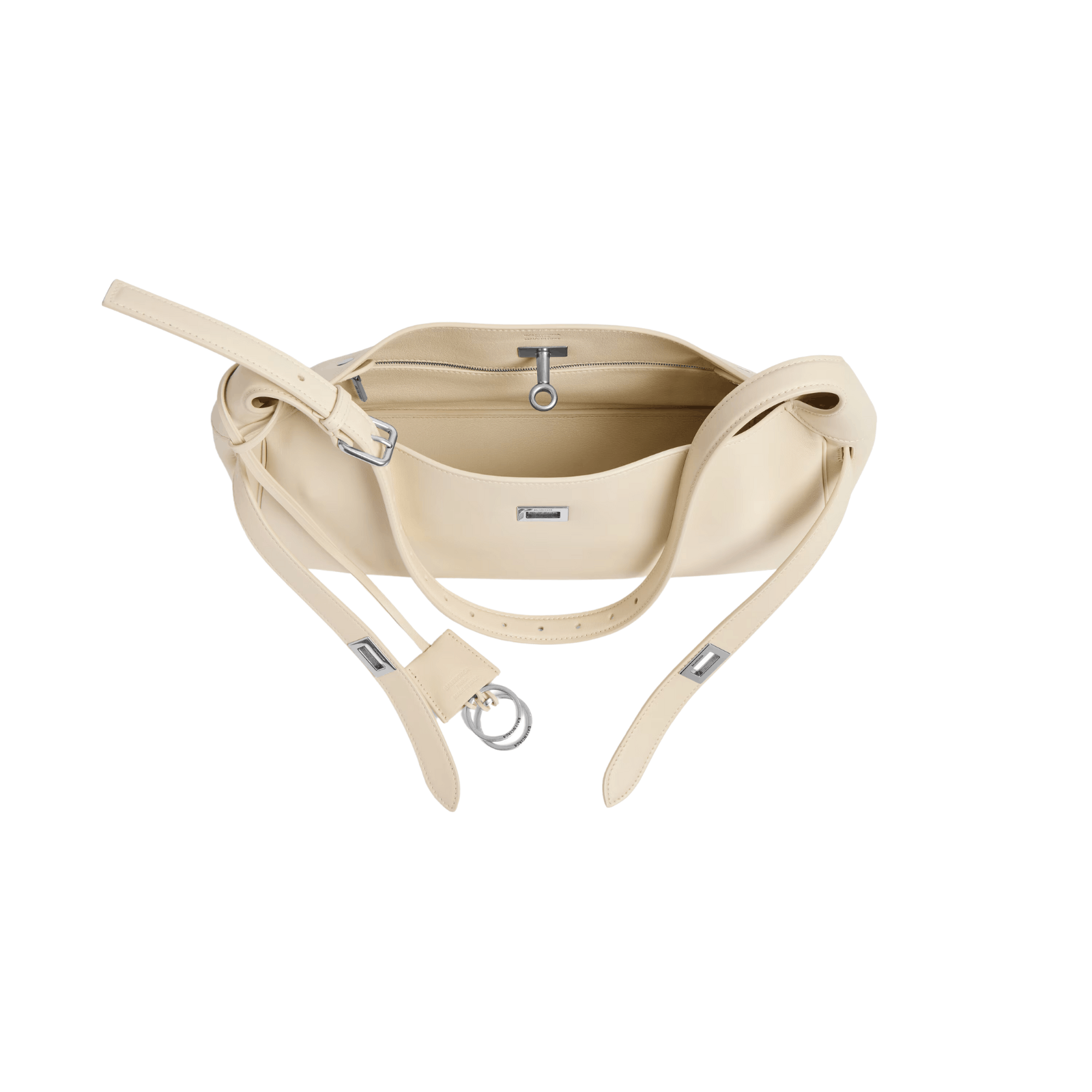 Balenciaga bel air shoulder bag small ivory Size ONE SIZE - 4 Thumbnail