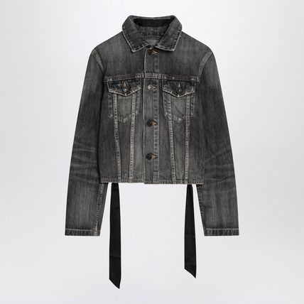 Balenciaga lace-up jacket grey Size M / US 6-8 / IT 42-44 - 2 Thumbnail