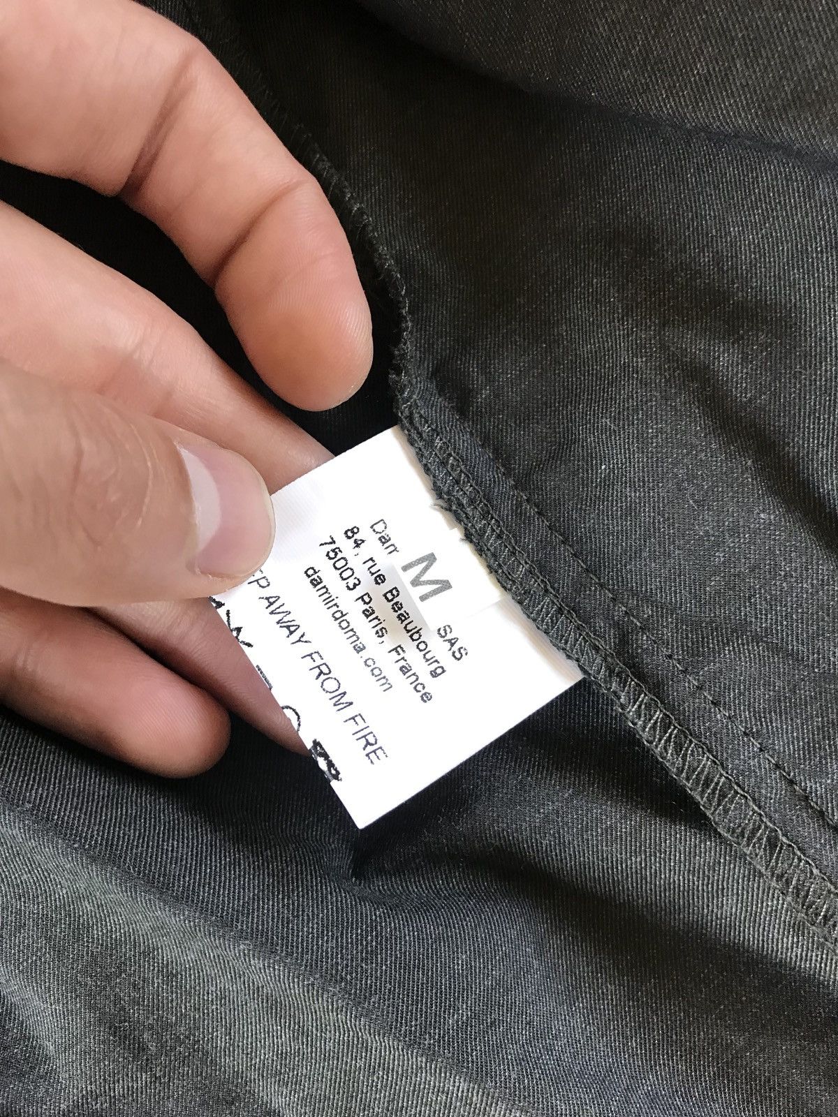Damir Doma Sargus Button Up Size US M / EU 48-50 / 2 - 13 Thumbnail