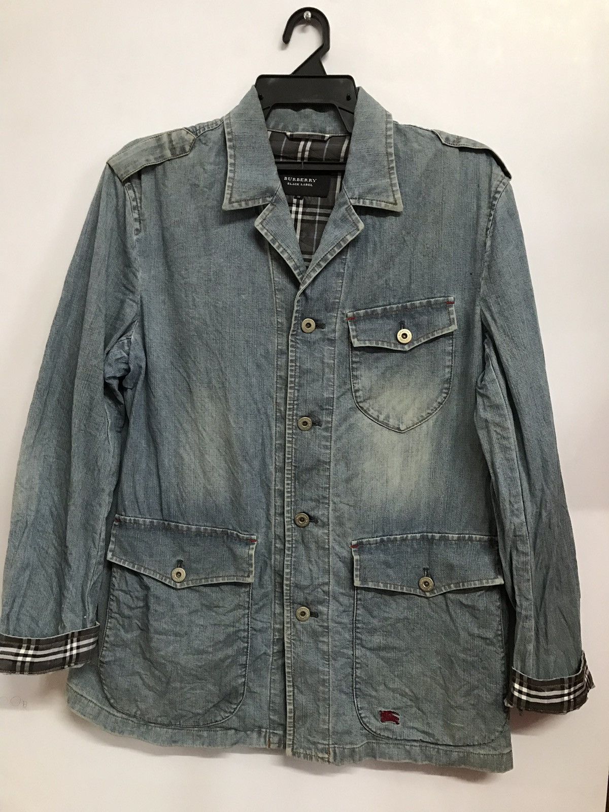 Black Label × Burberry × Luxury Vintage Burberry black label Denim  