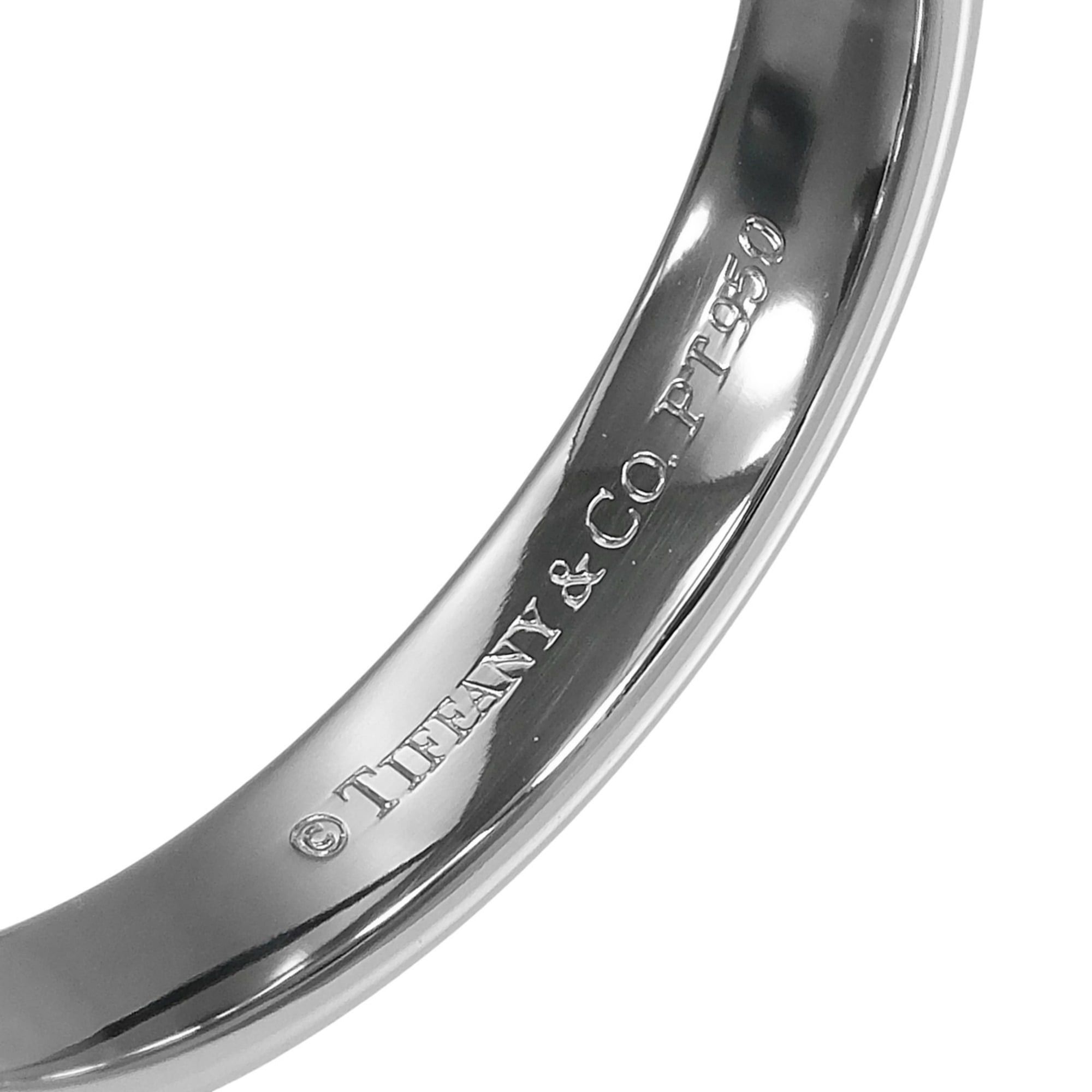 Tiffany & Co. Tiffany & Co. Notes Lucida Ring, Size 16, Platinum 950, Approx. 5g. Size ONE SIZE - 4 Thumbnail
