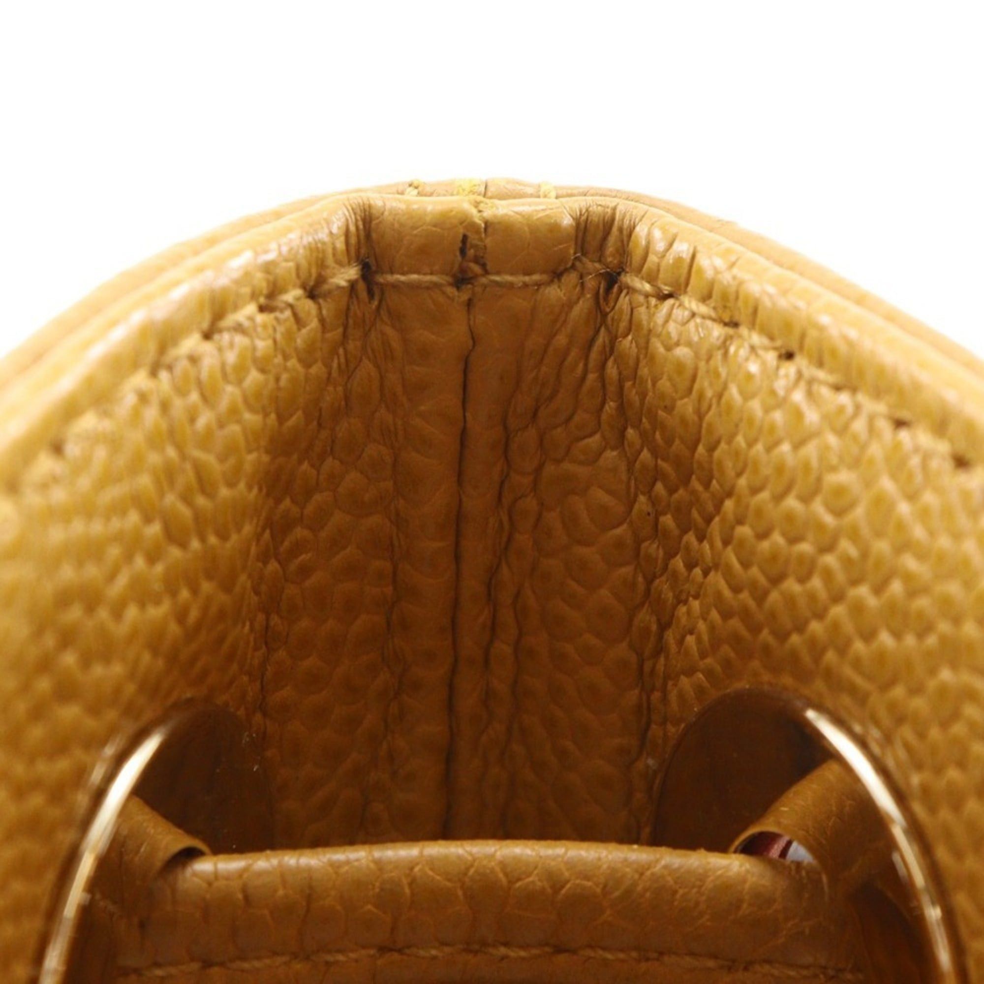 Chanel Chanel Coco Mark Tote Bag, Caviar Leather, Brown, A5 Size, Women's. Size ONE SIZE - 11 Thumbnail