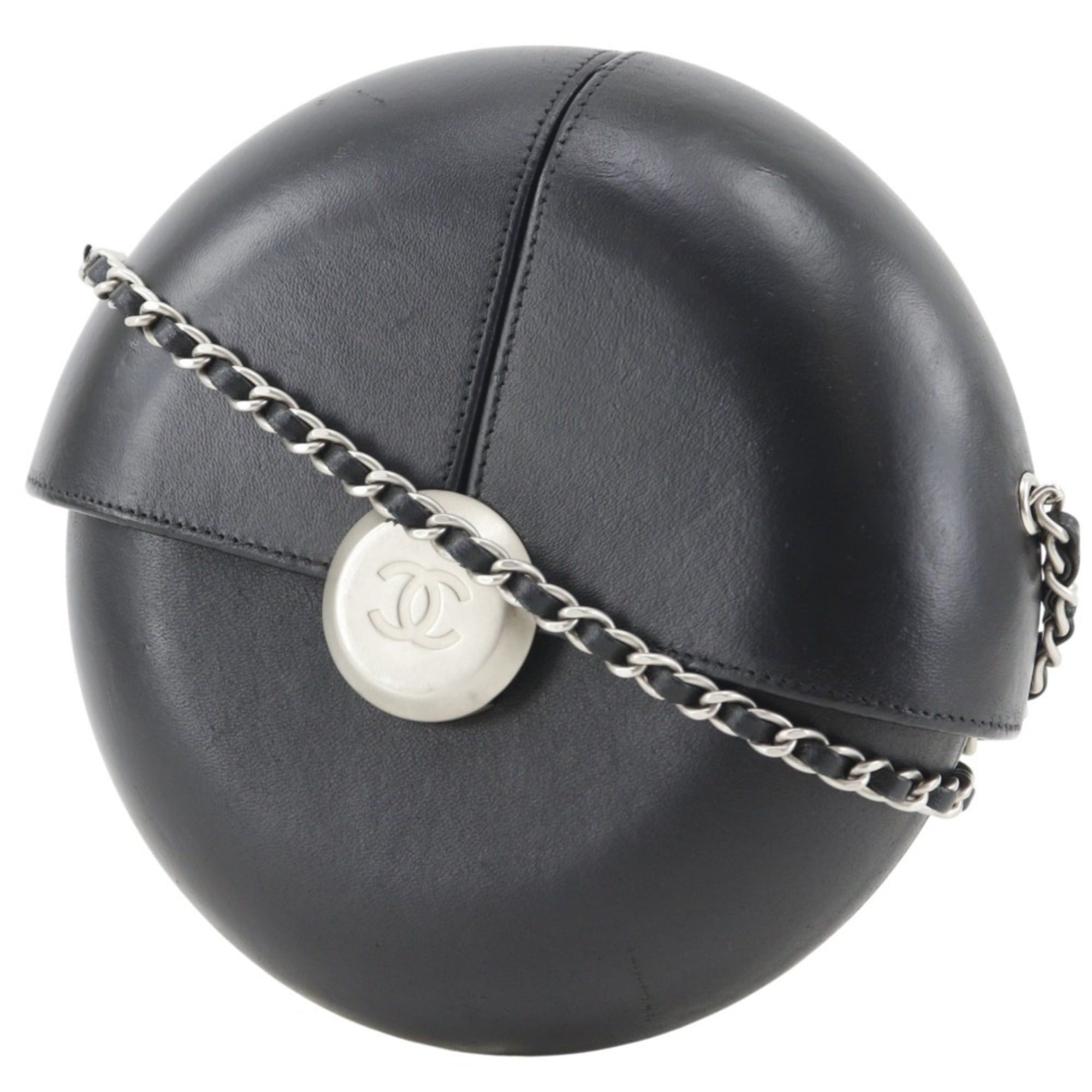 Chanel Chanel Chain Shoulder Bag, Evening in the Air, Leather, Black, Magnetic Closure, Women's. Size ONE SIZE - 2 Thumbnail