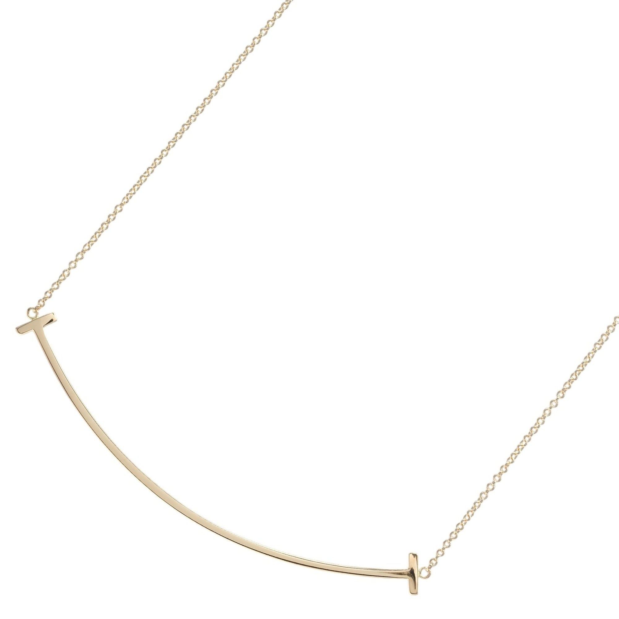 Tiffany & Co. Tiffany & Co. T Smile Large Necklace, 18K Pink Gold, Approx. 3.75g. Size ONE SIZE - 3 Thumbnail