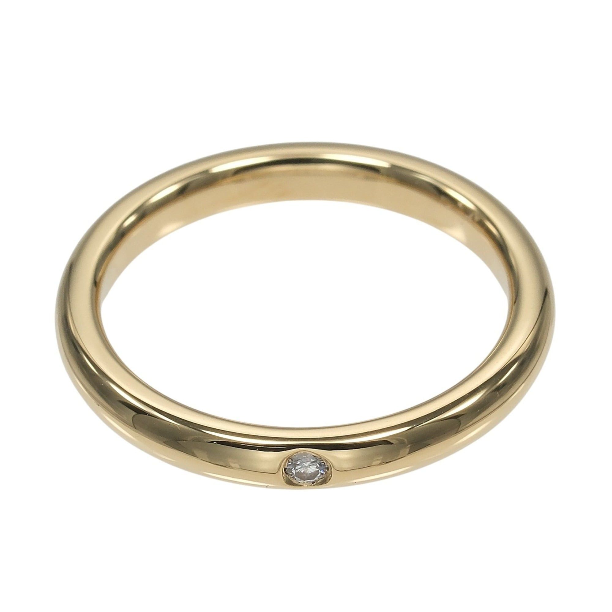 Tiffany & Co. Tiffany & Co. Stacking Band Ring, Size 11, 18K Yellow Gold, Diamond, Approx. 3.86g. Size ONE SIZE - 6 Thumbnail