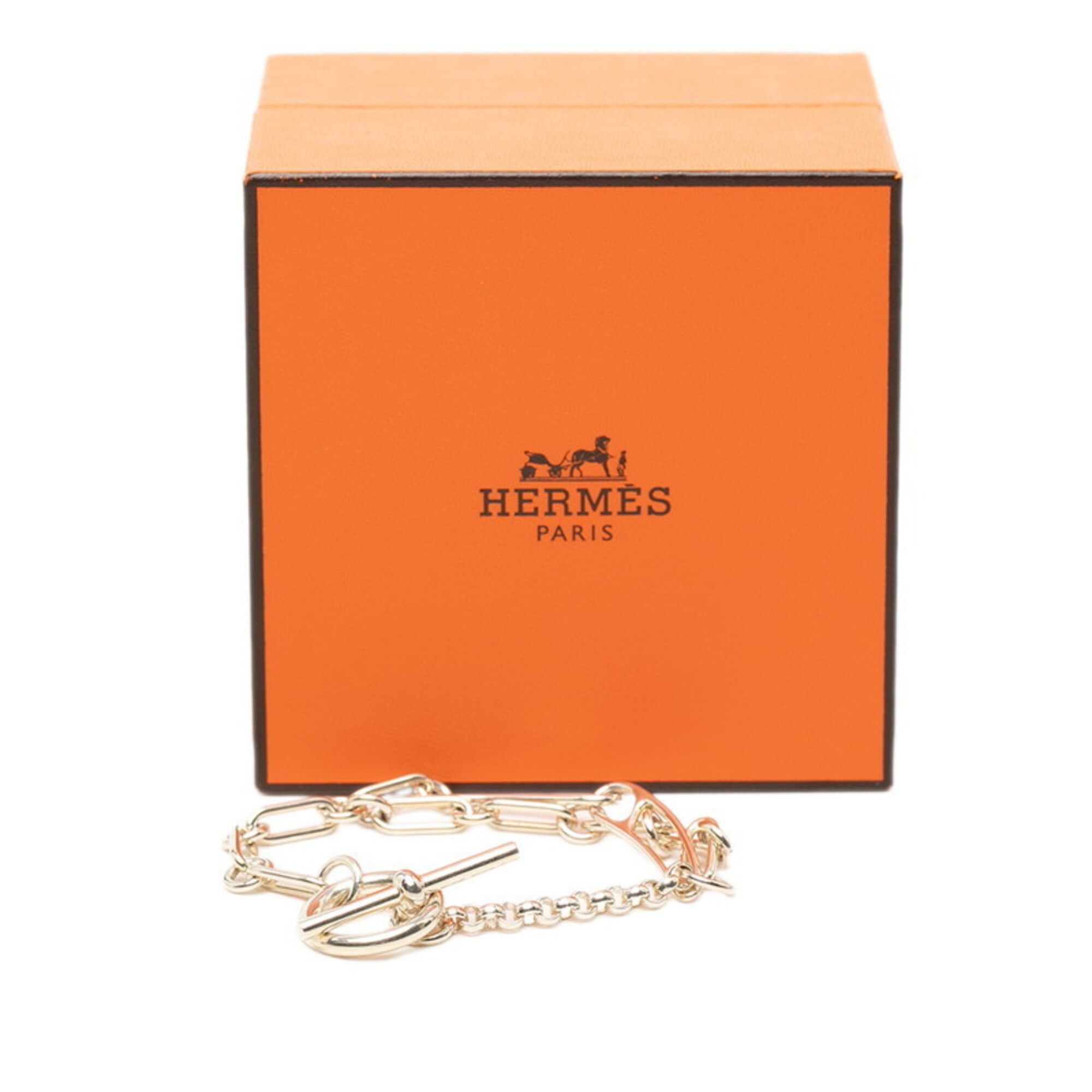 Hermes Hermes Chaine d'Ancre Punk ST Bracelet SV925 Silver Women's HERMES Size ONE SIZE - 6 Thumbnail