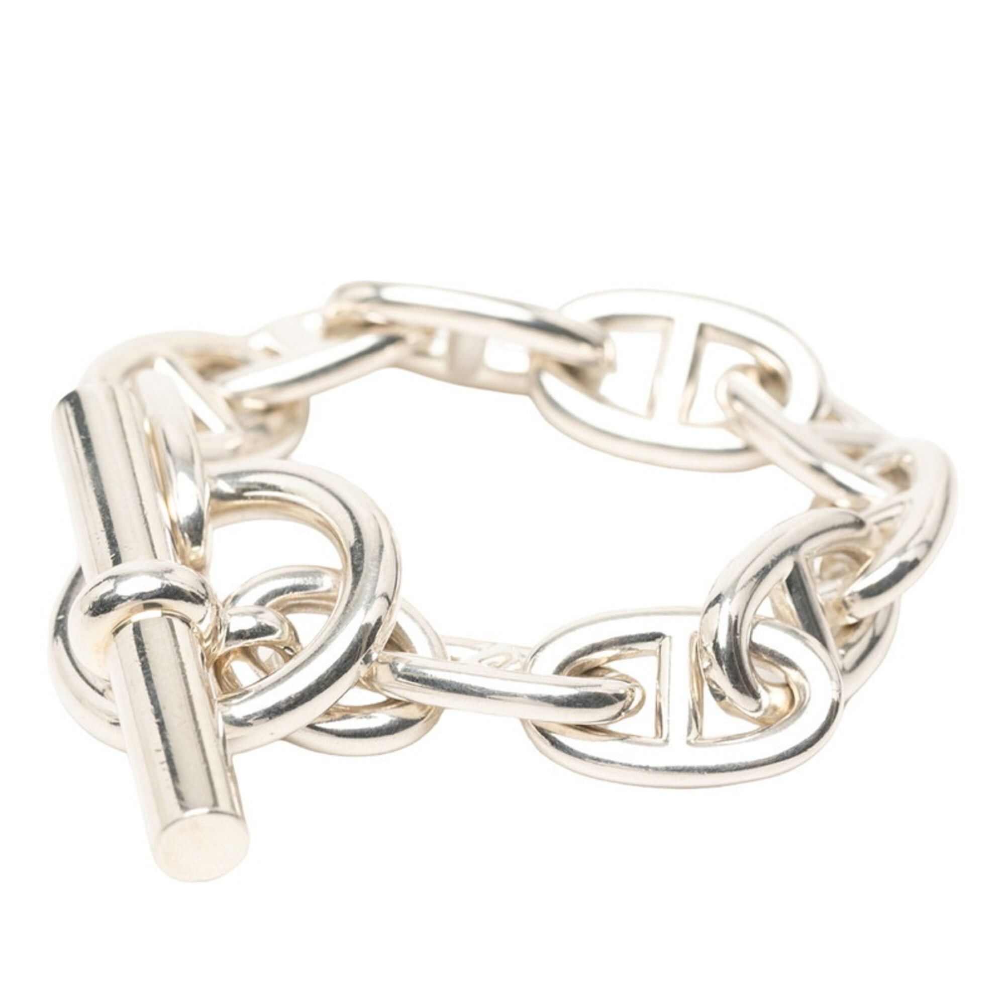 Hermes Hermes Chaine d'Ancre TGM 10-link bracelet, SV925 silver, women's. Size ONE SIZE - 2 Thumbnail