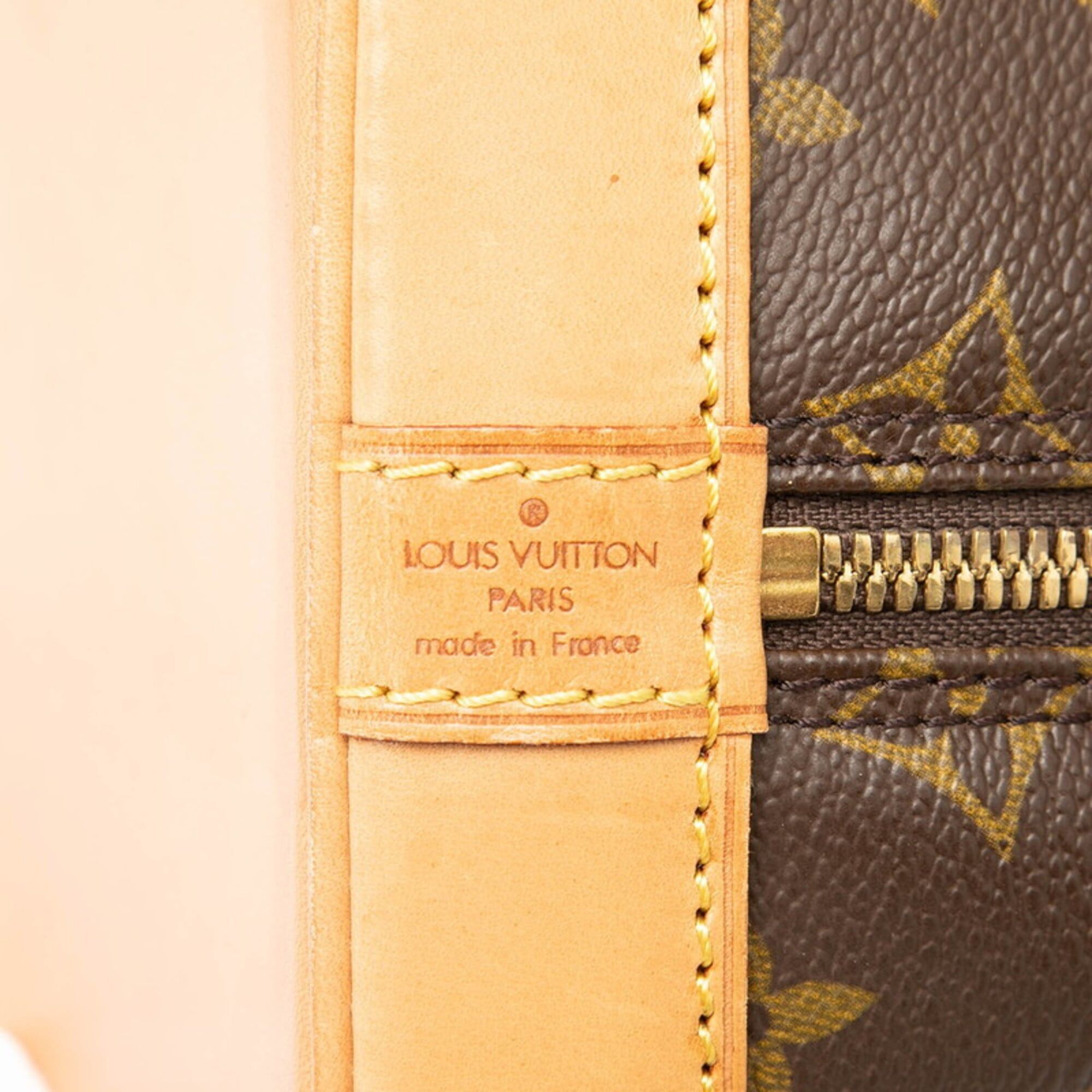 Louis Vuitton Louis Vuitton Monogram Alma PM Handbag M51130 Brown Leather Women's LOUIS VUITTON Size ONE SIZE - 5 Thumbnail