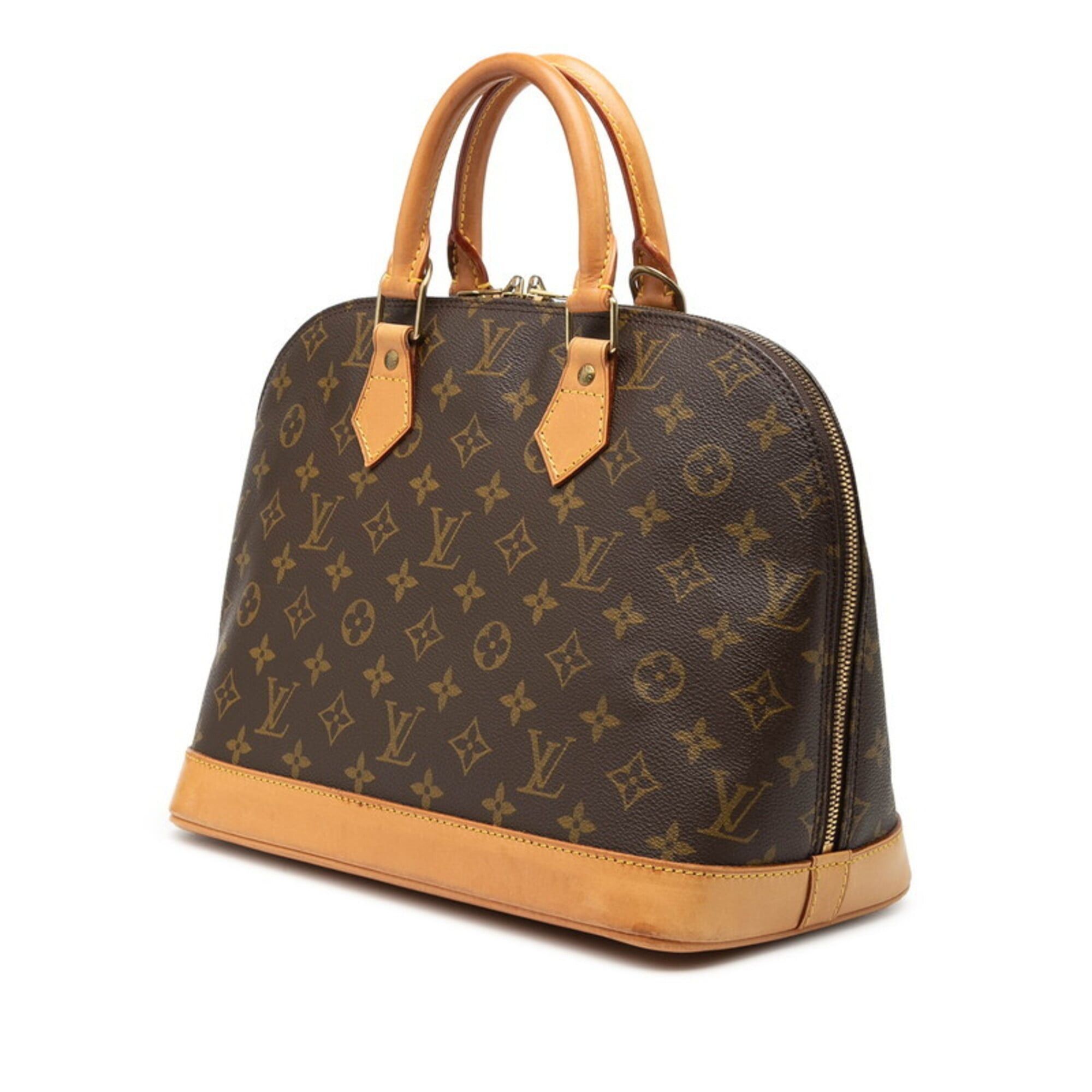 Louis Vuitton Louis Vuitton Monogram Alma PM Handbag M51130 Brown Leather Women's LOUIS VUITTON Size ONE SIZE - 2 Thumbnail