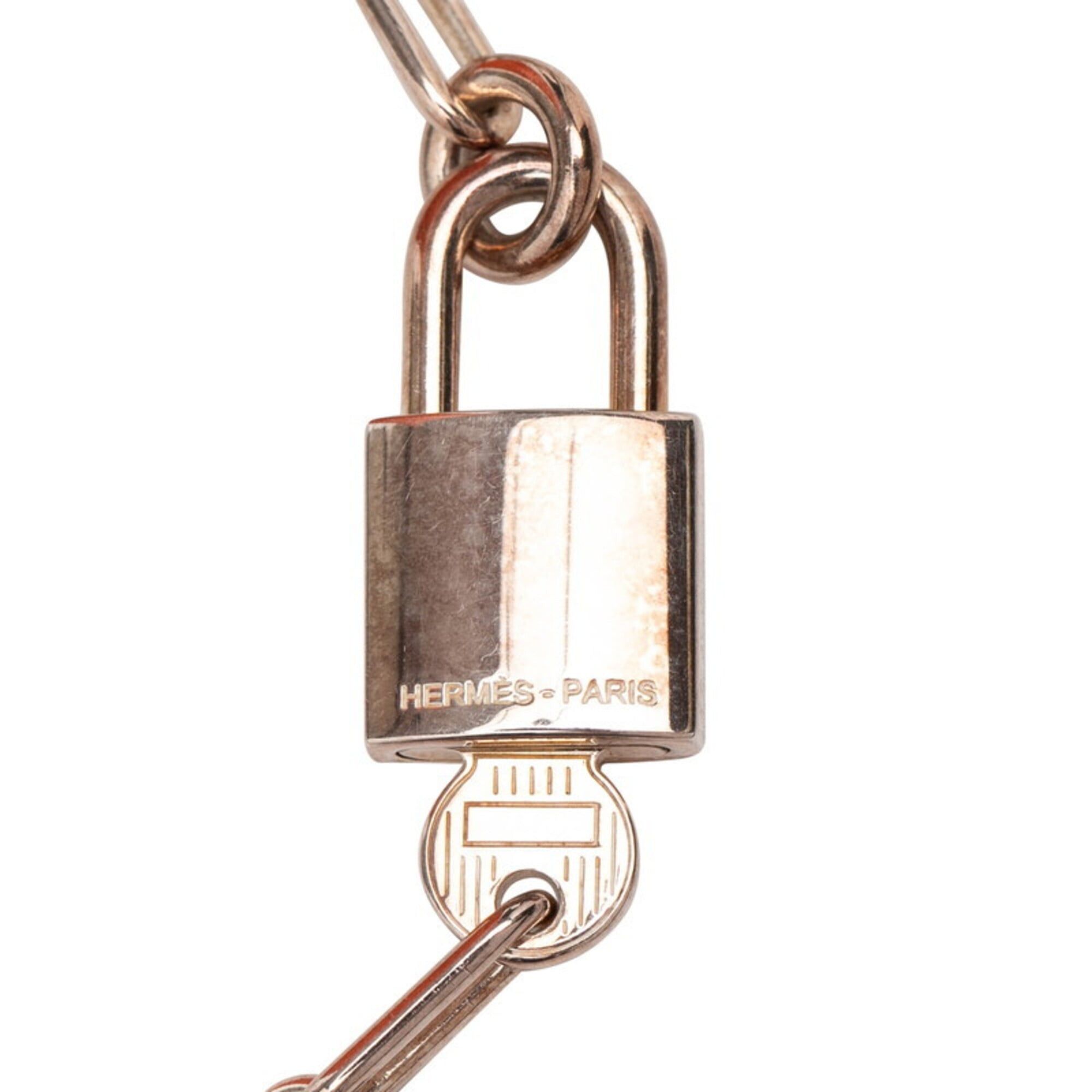 Hermes Hermes Alpha Kelly Necklace Chain SV925 Silver Women's HERMES Size ONE SIZE - 3 Thumbnail