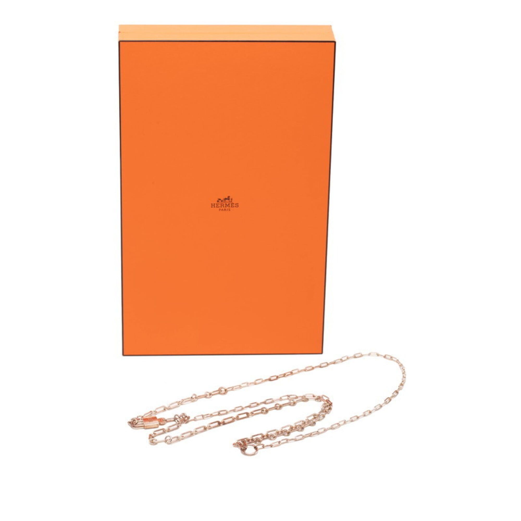 Hermes Hermes Alpha Kelly Necklace Chain SV925 Silver Women's HERMES Size ONE SIZE - 6 Thumbnail