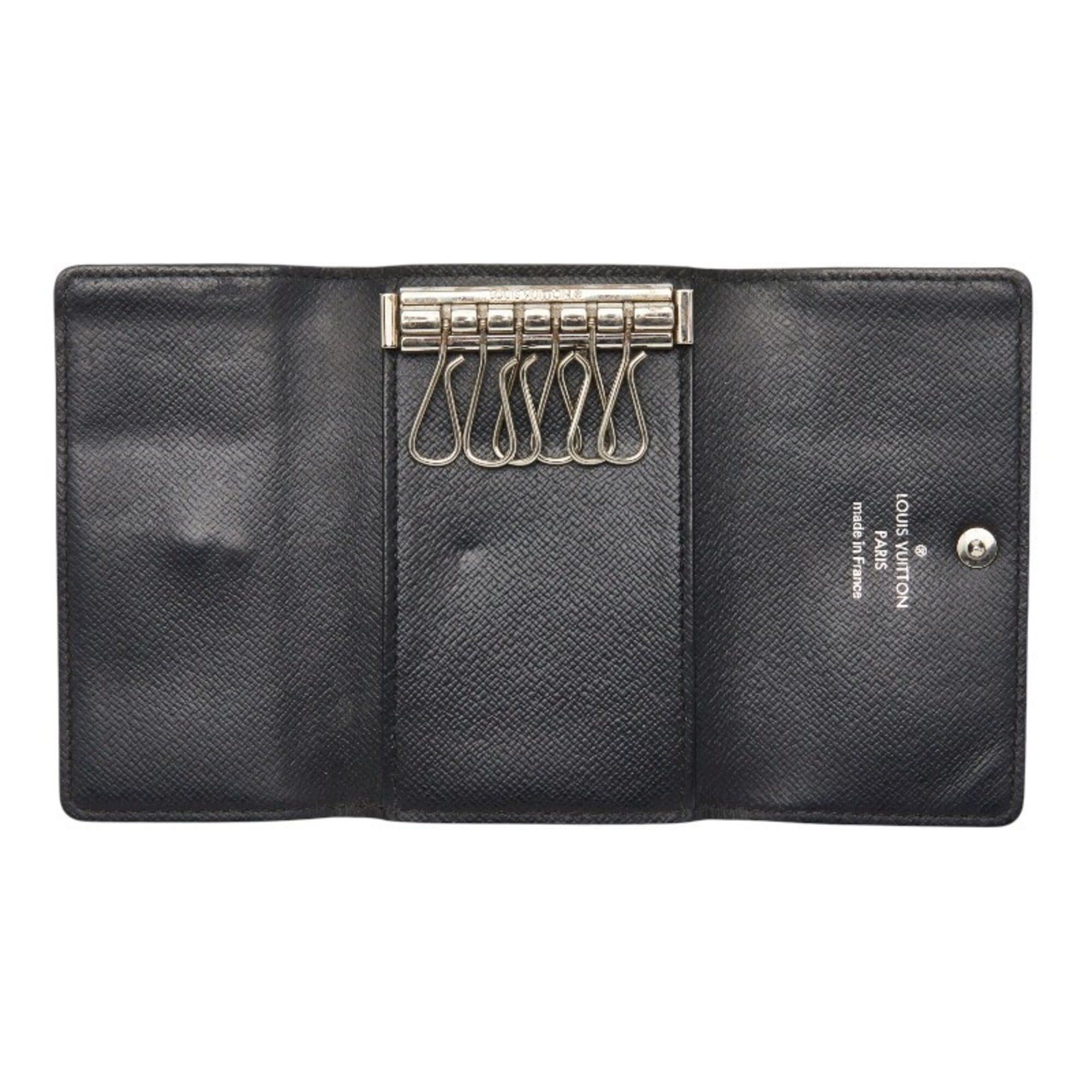 Louis Vuitton Louis Vuitton Damier Graphite Multicles 6 Key Case N62662 Black Leather Women's LOUIS VUITTON Size ONE SIZE - 6 Thumbnail