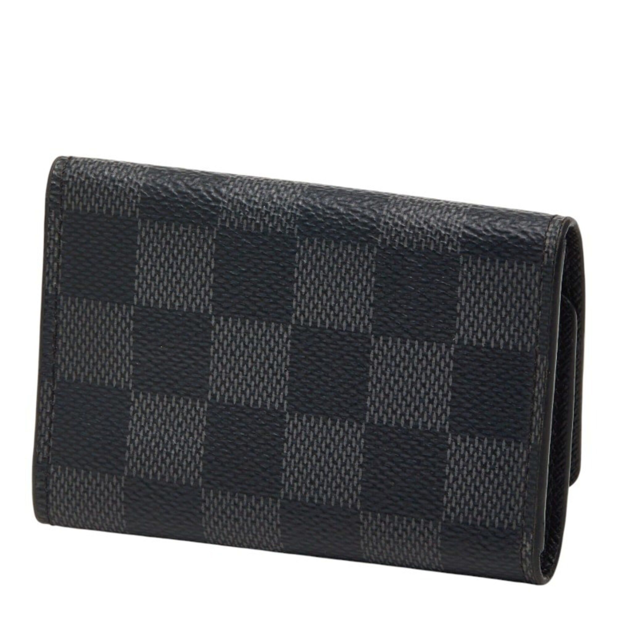 Louis Vuitton Louis Vuitton Damier Graphite Multicles 6 Key Case N62662 Black Leather Women's LOUIS VUITTON Size ONE SIZE - 2 Thumbnail
