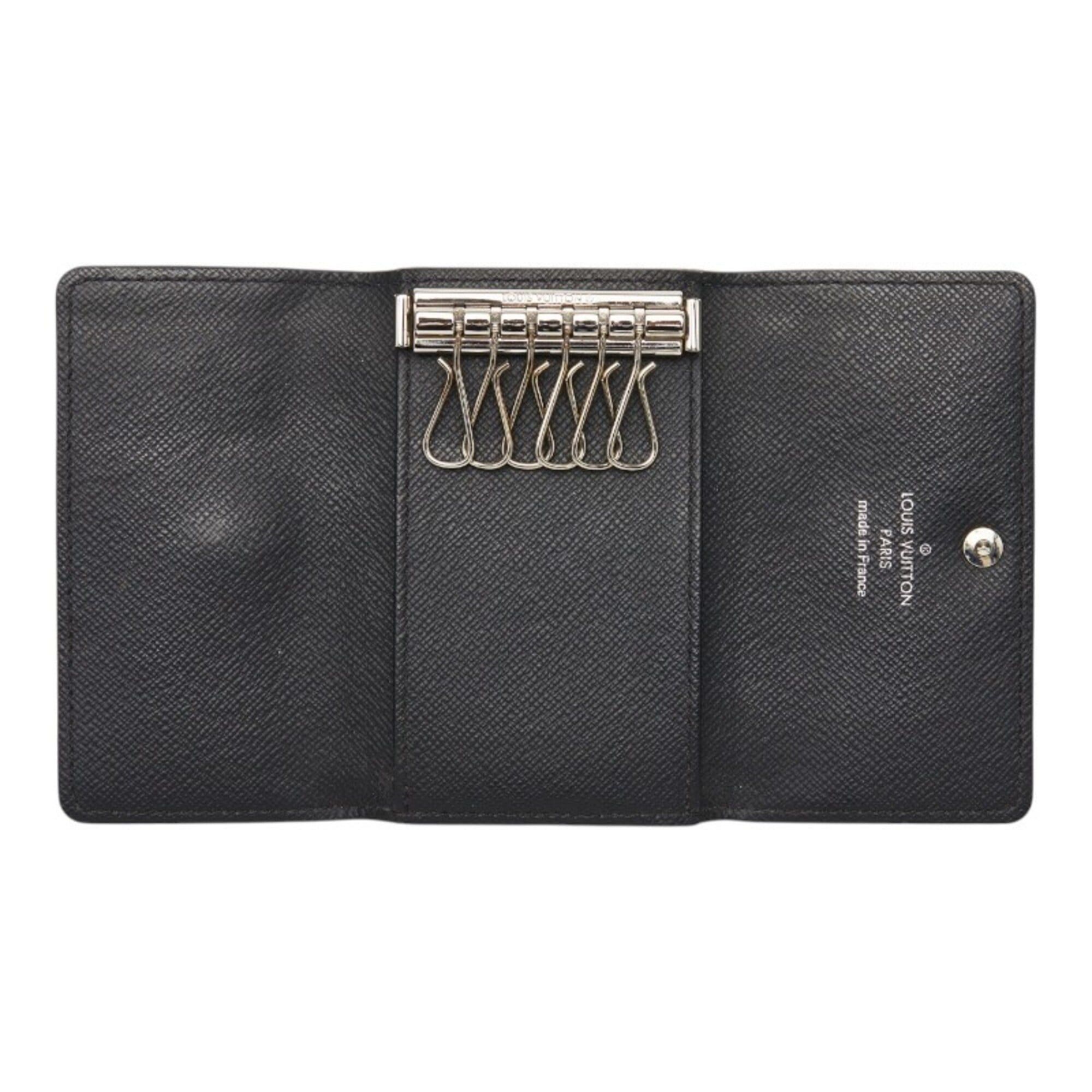 Louis Vuitton Louis Vuitton Damier Graphite Multicles 6 Key Case N62662 Black Leather Women's LOUIS VUITTON Size ONE SIZE - 6 Thumbnail