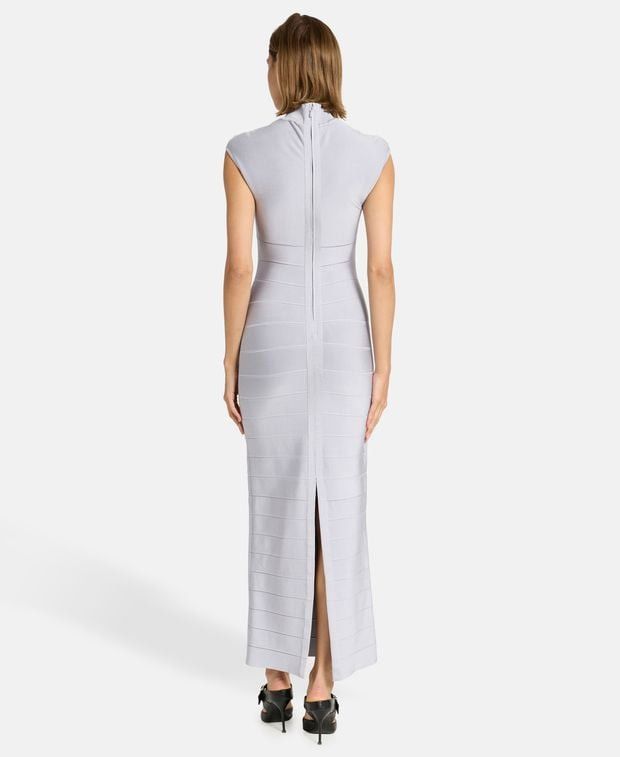 Herve Leger Ribbed dress Size XS / US 0-2 / IT 36-38 - 2 Thumbnail