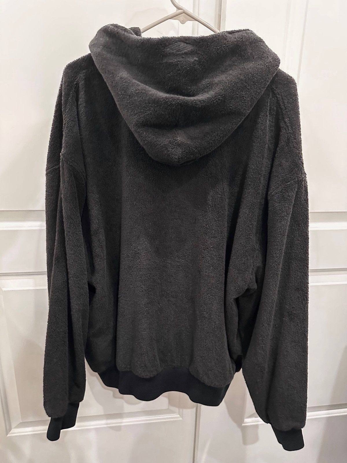 Balenciaga towel terry cloth 3b logo zip up hoodie Size US S / EU 44-46 / 1 - 3 Thumbnail