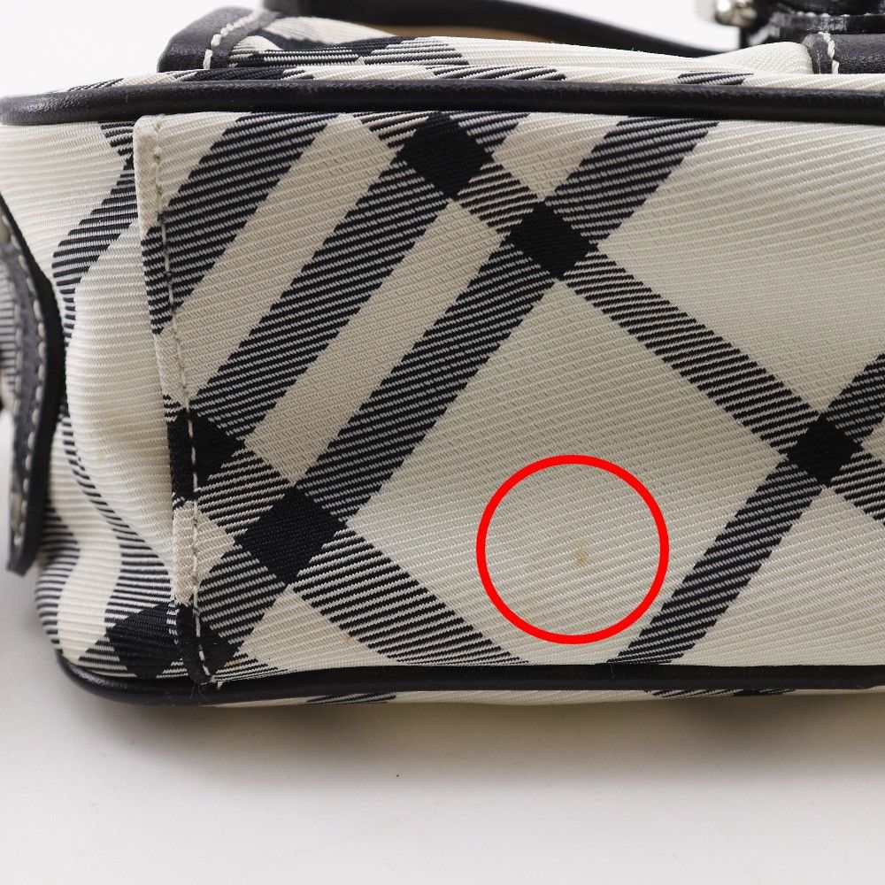 Burberry Burberry Burberry Blue Label Check Canvas Shoulder Bag Textile Crossbody Bag DUTY FREE for USA Size ONE SIZE - 8 Thumbnail