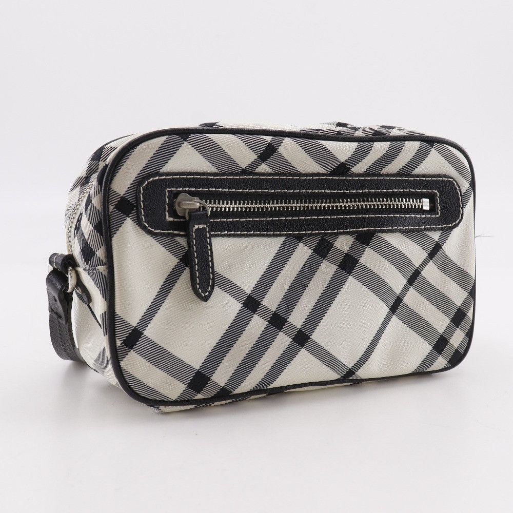 Burberry Burberry Burberry Blue Label Check Canvas Shoulder Bag Textile Crossbody Bag DUTY FREE for USA Size ONE SIZE - 3 Thumbnail