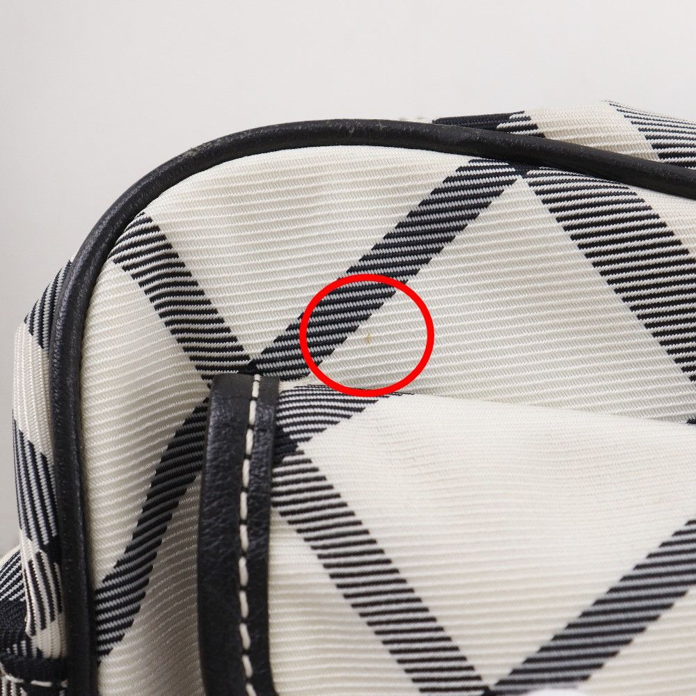 Burberry Burberry Burberry Blue Label Check Canvas Shoulder Bag Textile Crossbody Bag DUTY FREE for USA Size ONE SIZE - 11 Thumbnail
