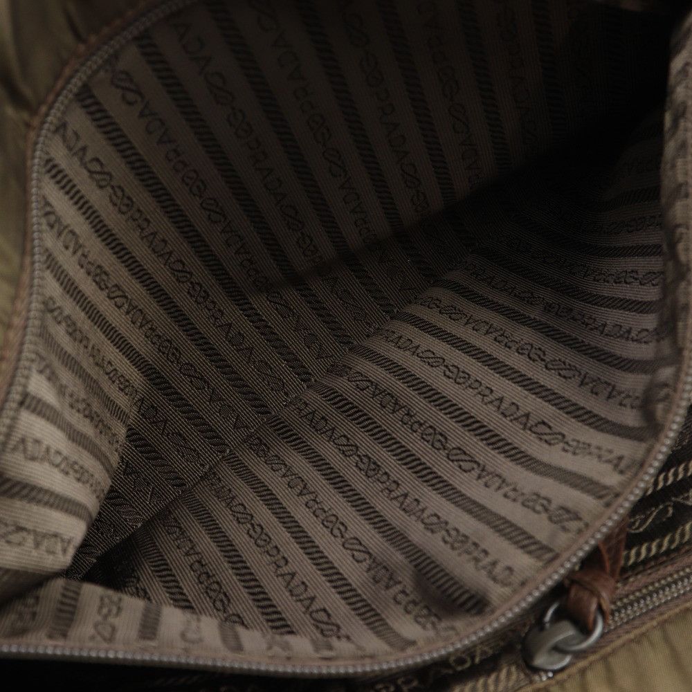 Prada Prada Prada Calf Nylon Tote Bag Leather Tote Bag DUTY FREE for USA Size ONE SIZE - 6 Thumbnail