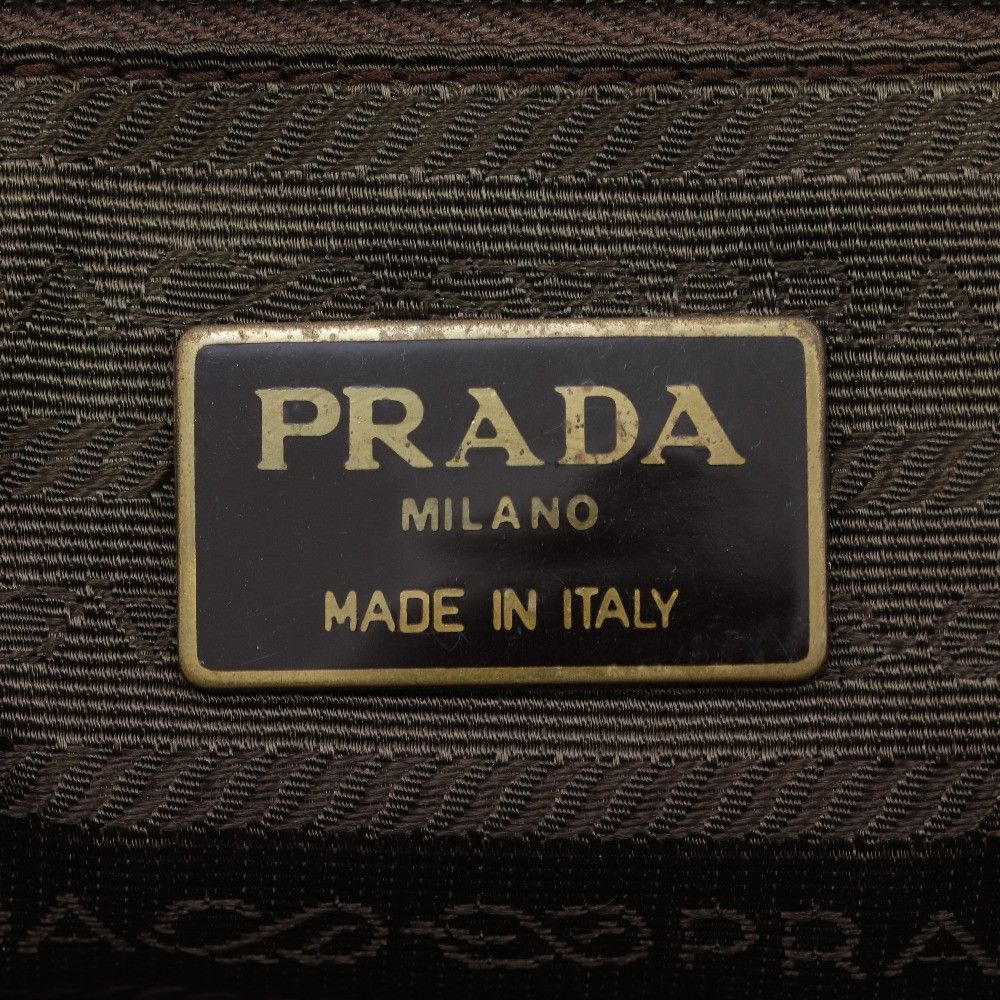Prada Prada Prada Calf Nylon Tote Bag Leather Tote Bag DUTY FREE for USA Size ONE SIZE - 11 Thumbnail