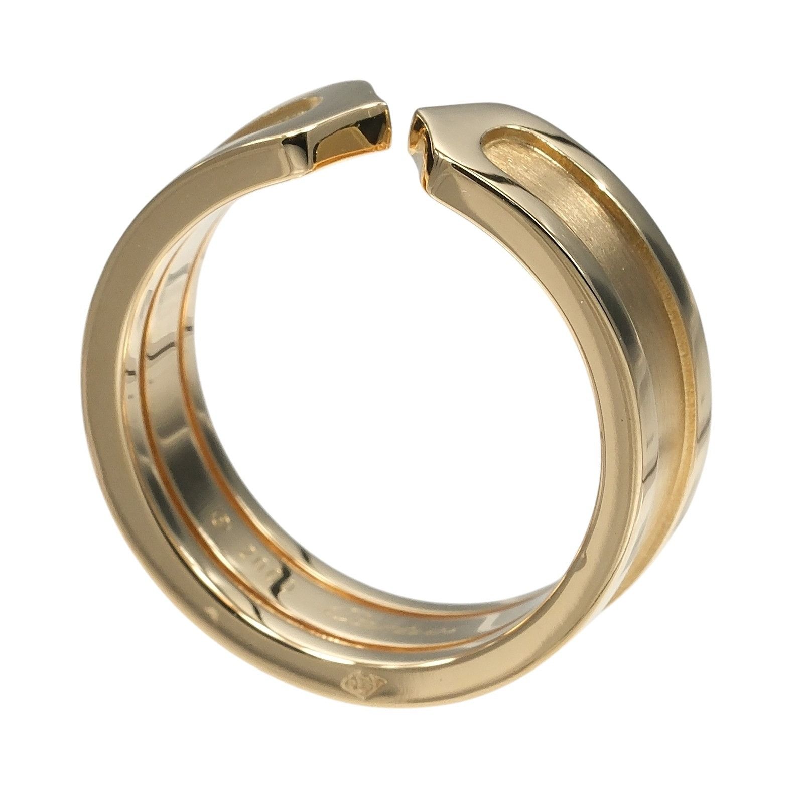 Cartier Cartier Cartier 2C Au750 Ring Size 52 Precious Metal Ring DUTY FREE for USA Size ONE SIZE - 3 Thumbnail