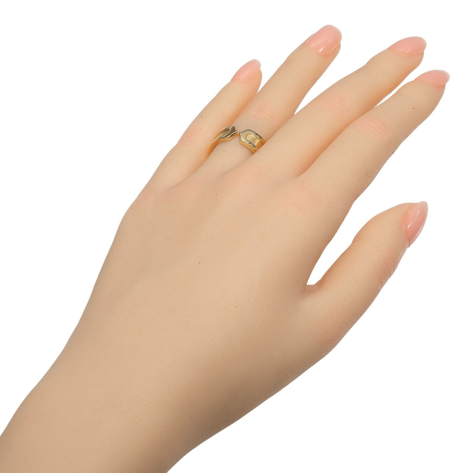 Cartier Cartier Cartier 2C Au750 Ring Size 52 Precious Metal Ring DUTY FREE for USA Size ONE SIZE - 2 Thumbnail