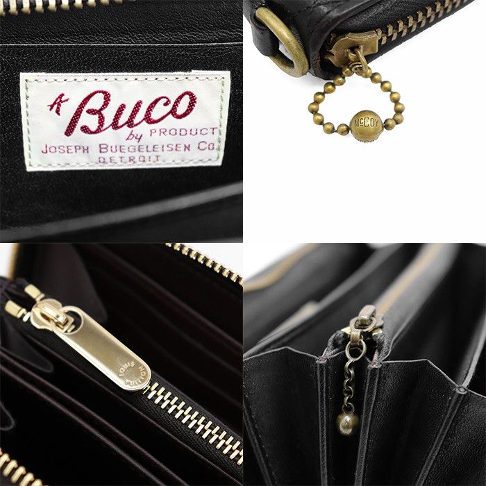 Other Other The Real McCoy’s BUCO leather long wallet Leather Long Wallet DUTY FREE for USA Size ONE SIZE - 10 Thumbnail