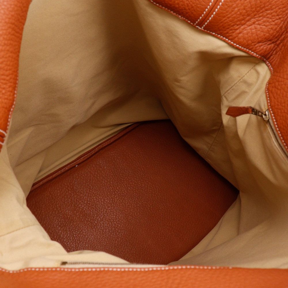 Hermes Hermes Hermes Tarl Taurillon Clemence Tote Bag Leather Tote Bag OZ DUTY FREE for USA Size ONE SIZE - 6 Thumbnail
