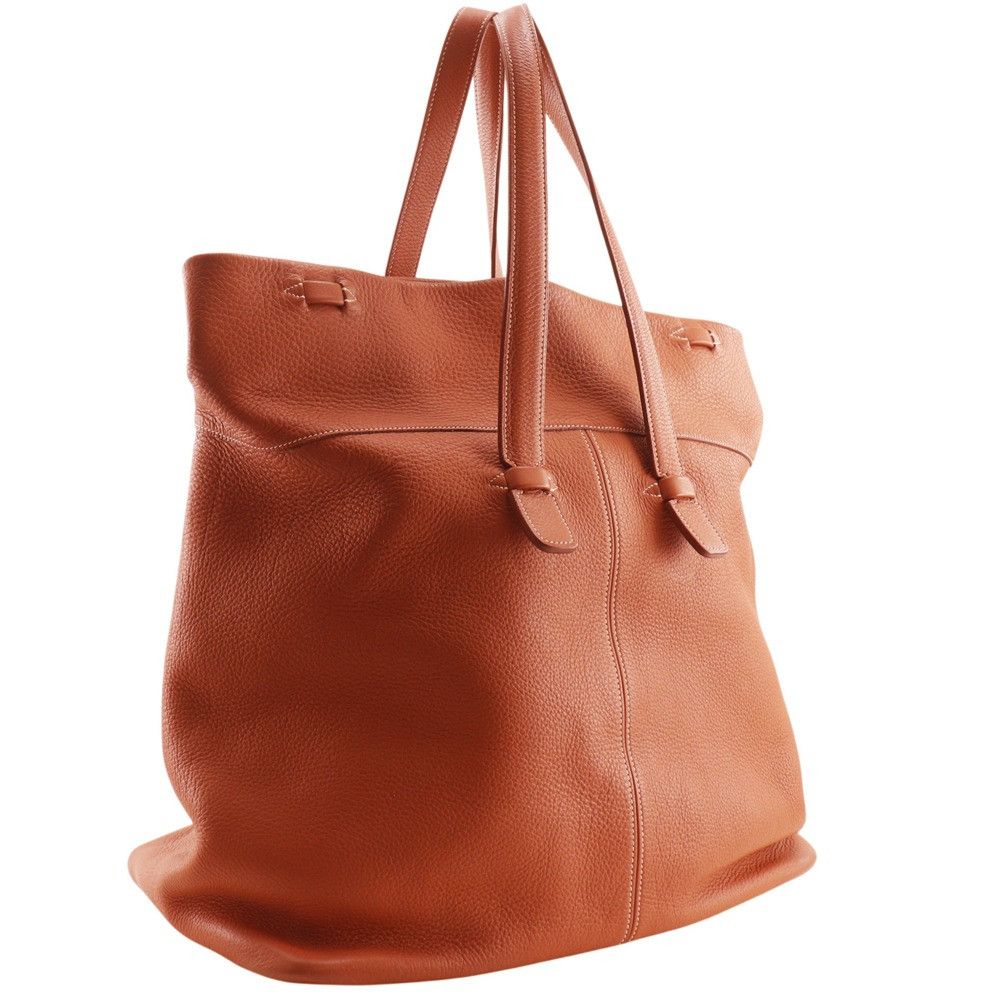Hermes Hermes Hermes Tarl Taurillon Clemence Tote Bag Leather Tote Bag OZ DUTY FREE for USA Size ONE SIZE - 3 Thumbnail