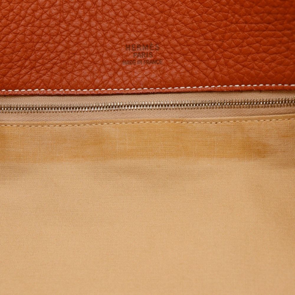 Hermes Hermes Hermes Tarl Taurillon Clemence Tote Bag Leather Tote Bag OZ DUTY FREE for USA Size ONE SIZE - 16 Thumbnail